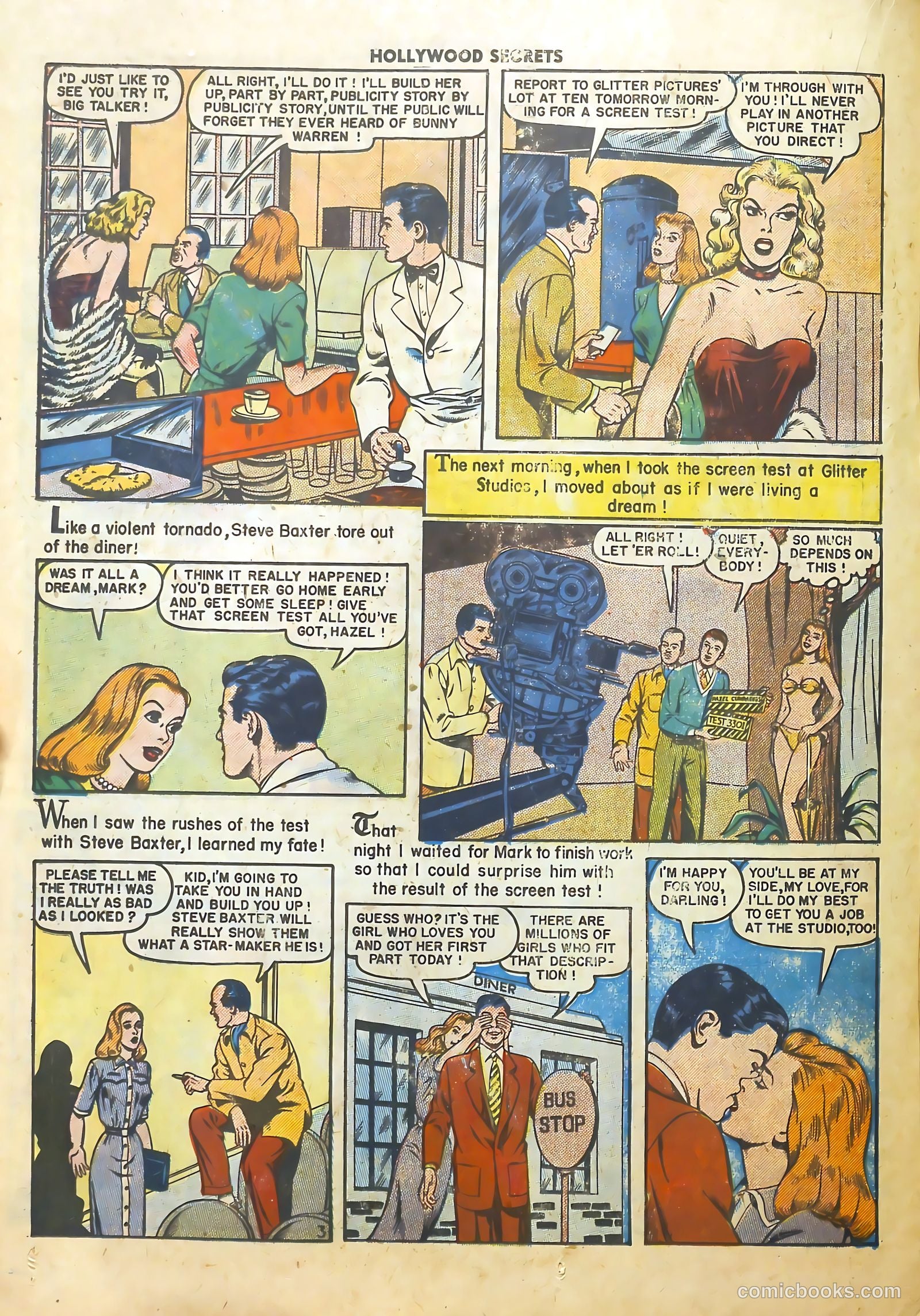 Hollywood Secrets #4 (1950) — page 20 of 36