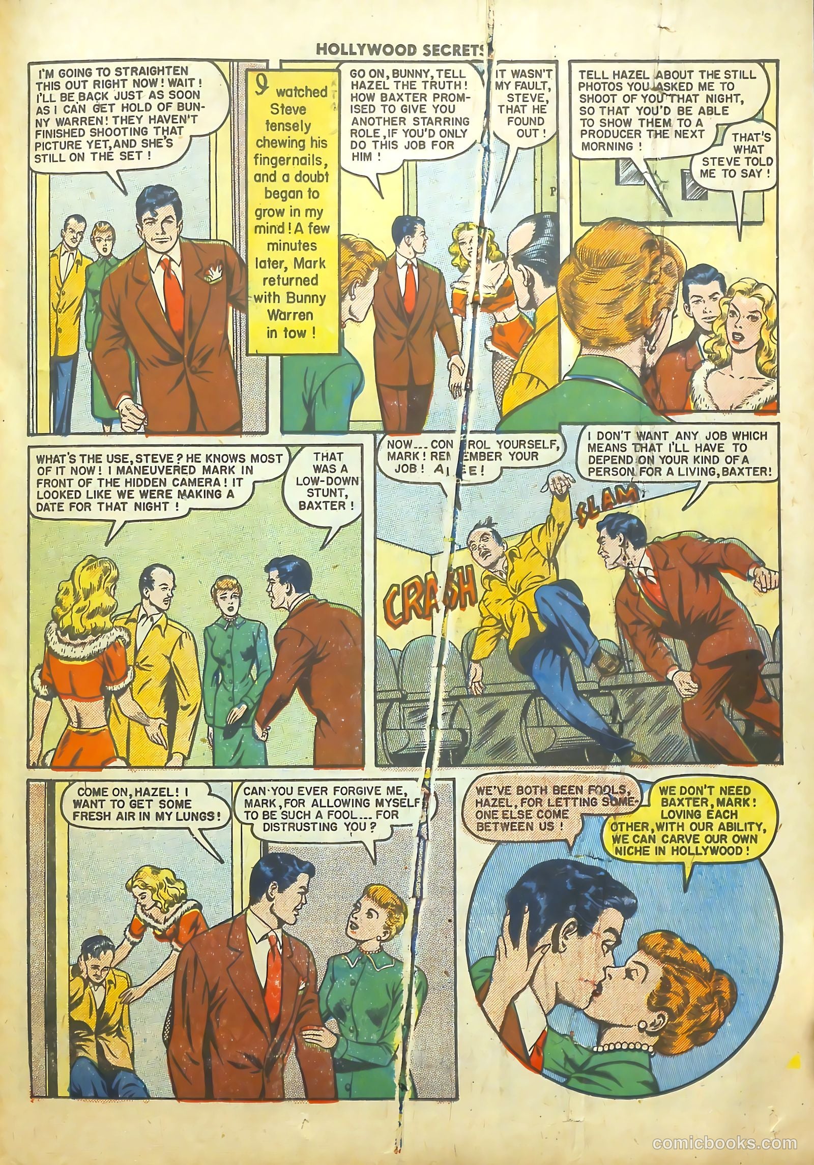 Hollywood Secrets #4 (1950) — page 25 of 36