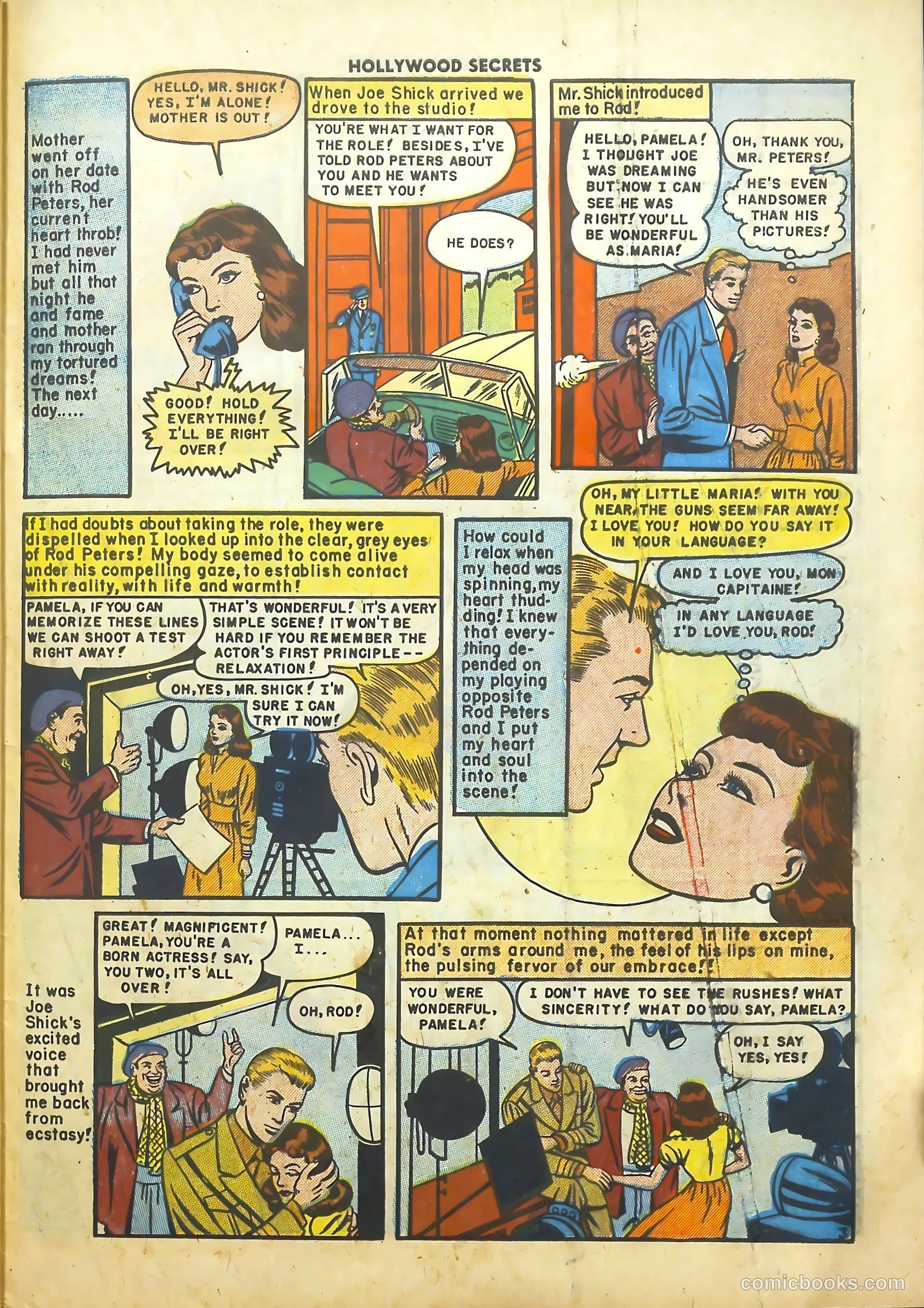 Hollywood Secrets #4 (1950) — page 29 of 36