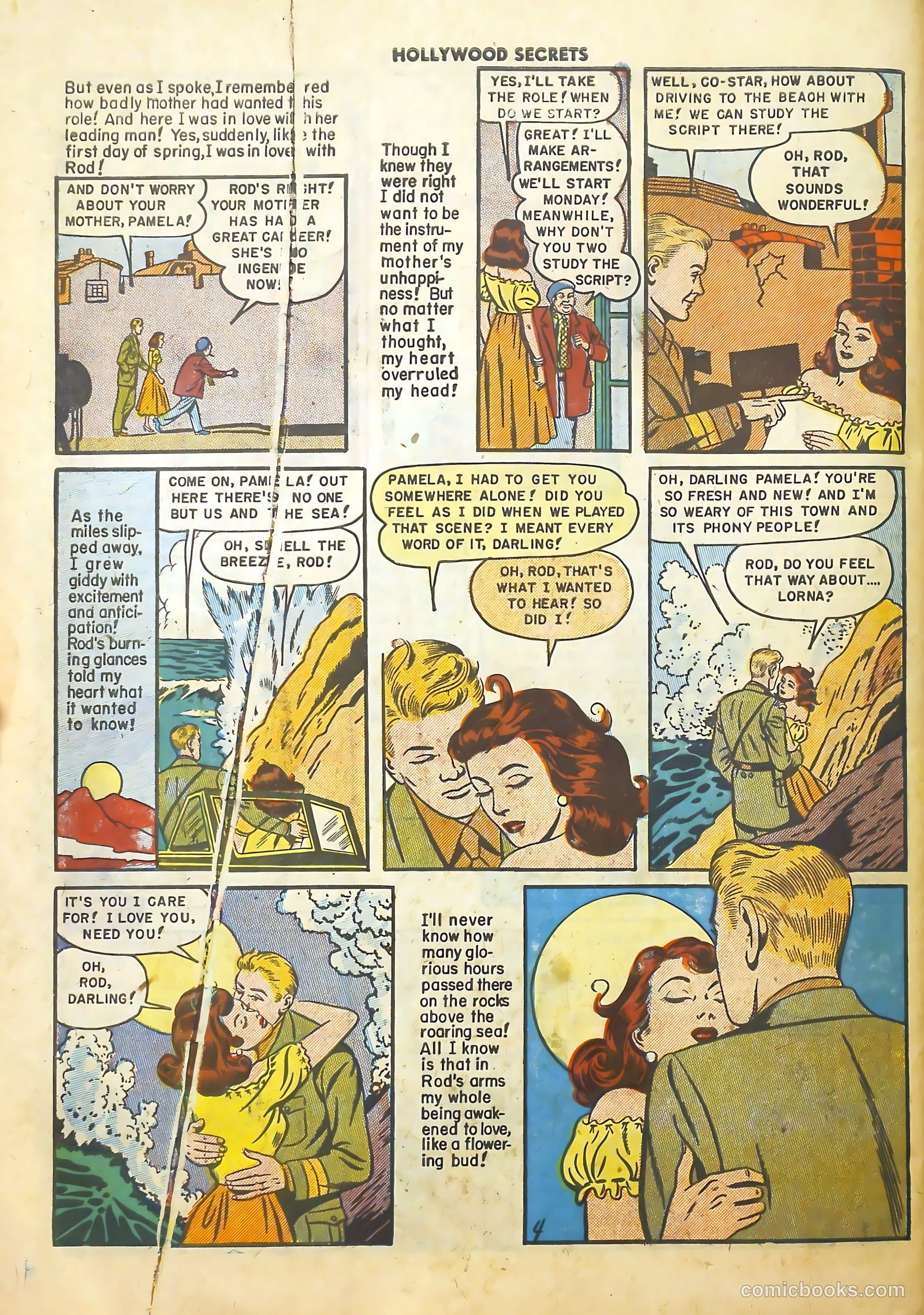 Hollywood Secrets #4 (1950) — page 30 of 36