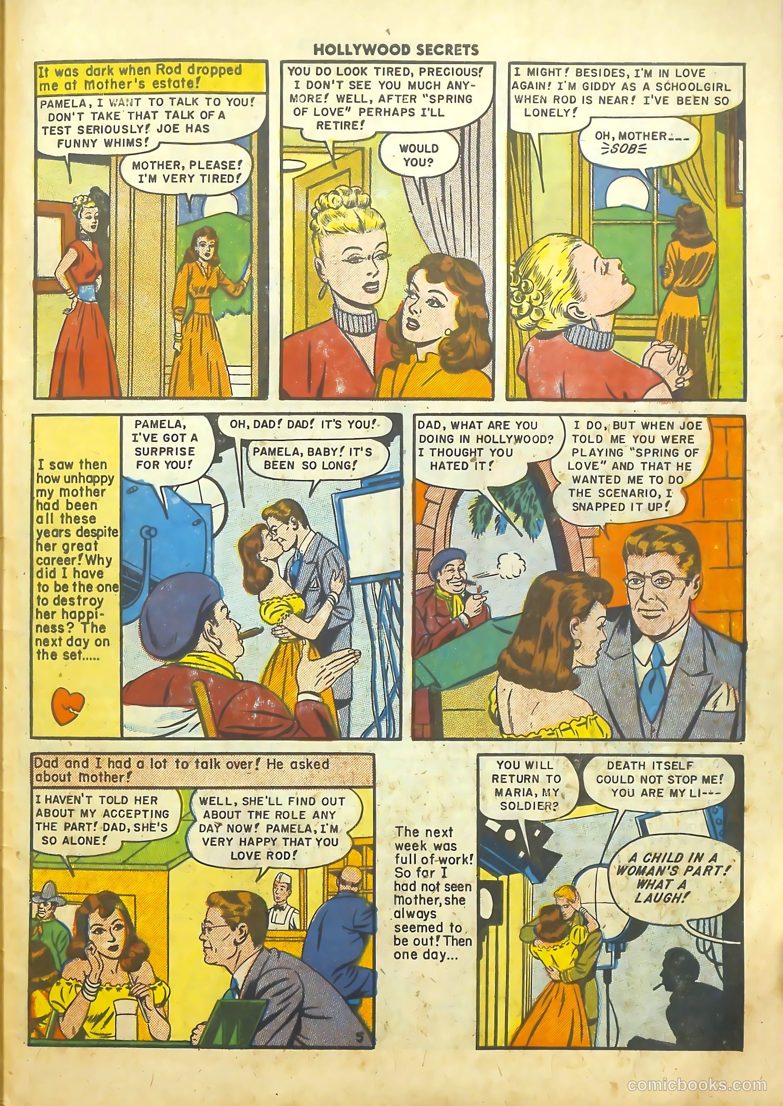 Hollywood Secrets #4 (1950) — page 31 of 36