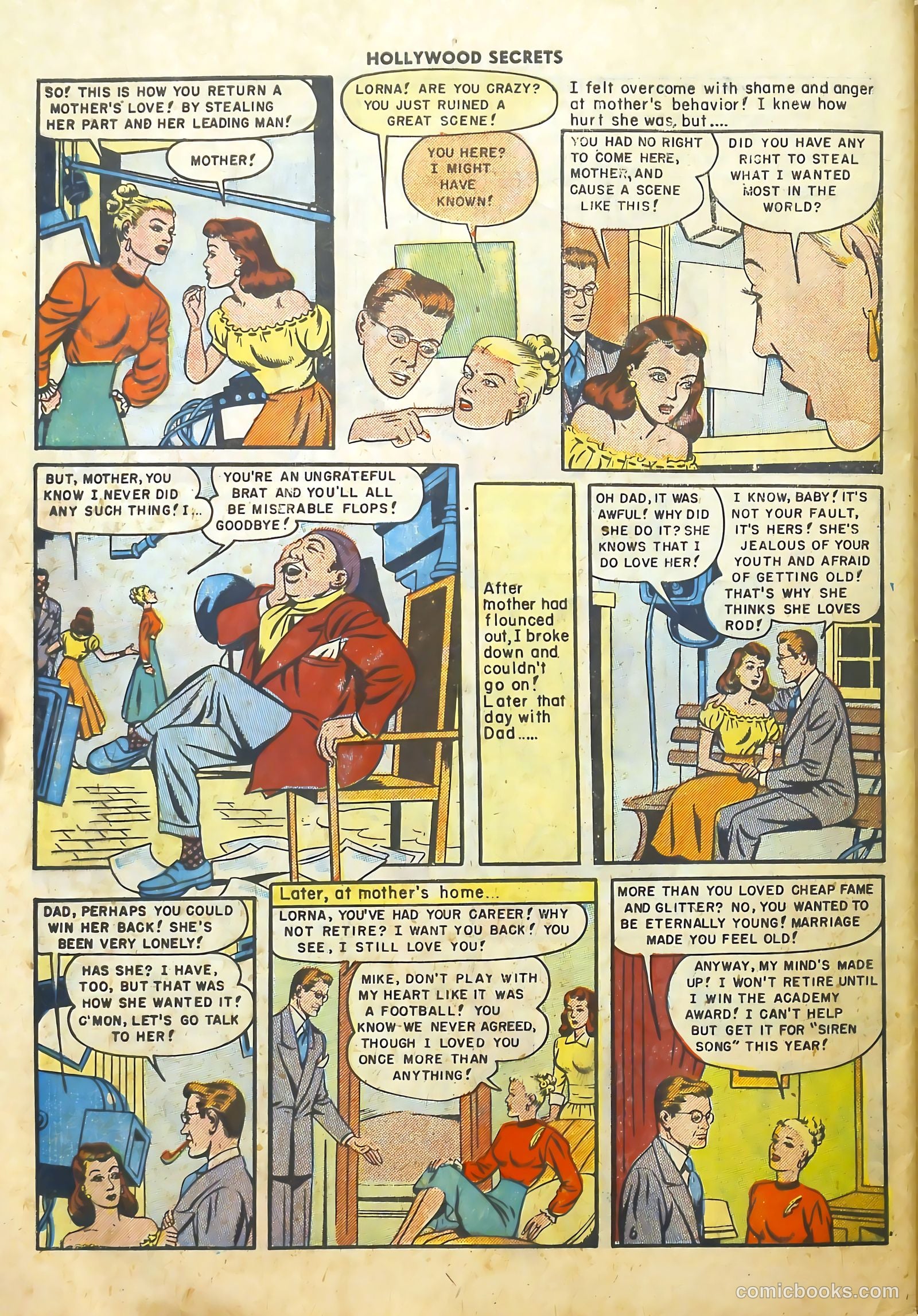 Hollywood Secrets #4 (1950) — page 32 of 36