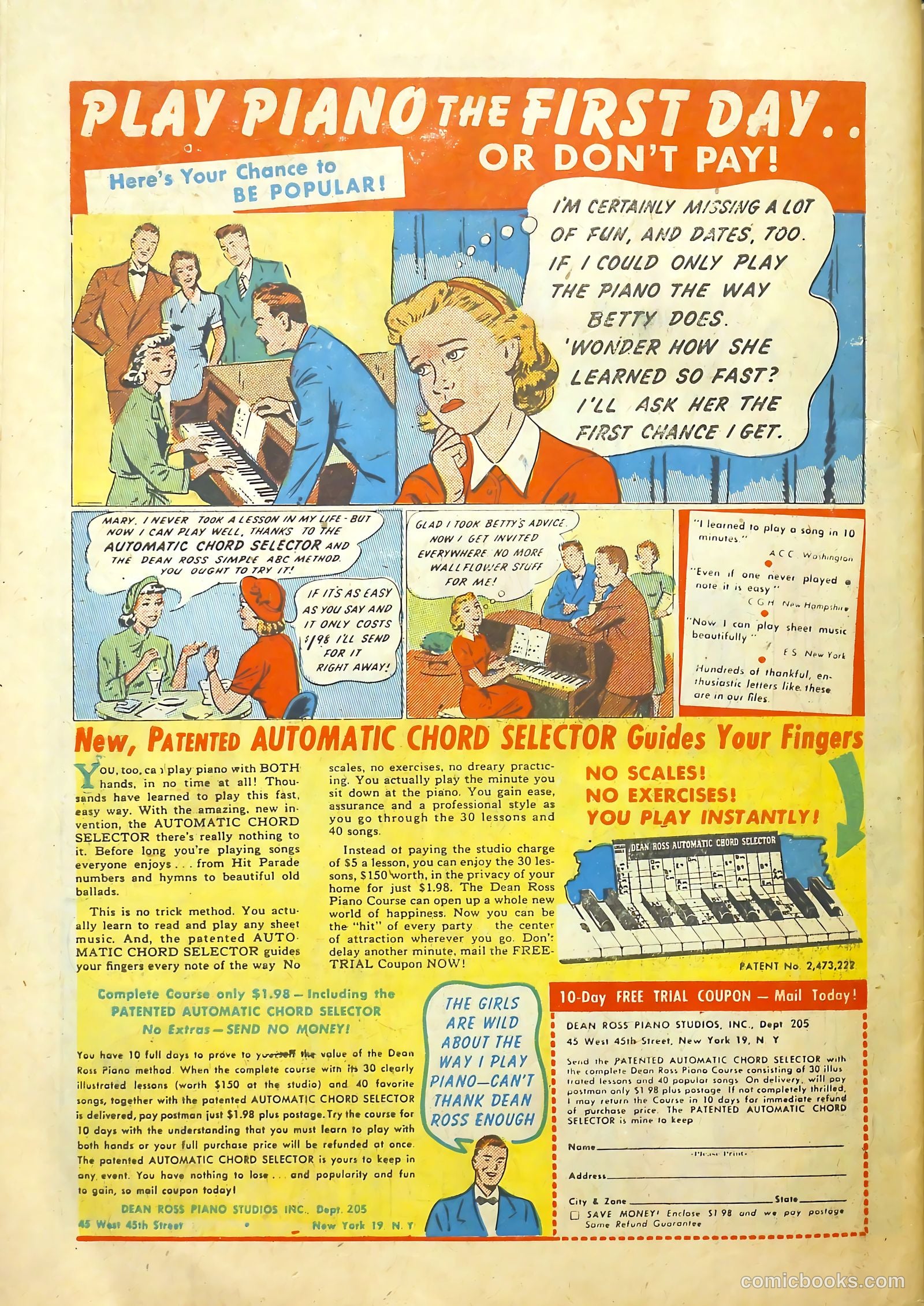 Hollywood Secrets #4 (1950) — page 34 of 36