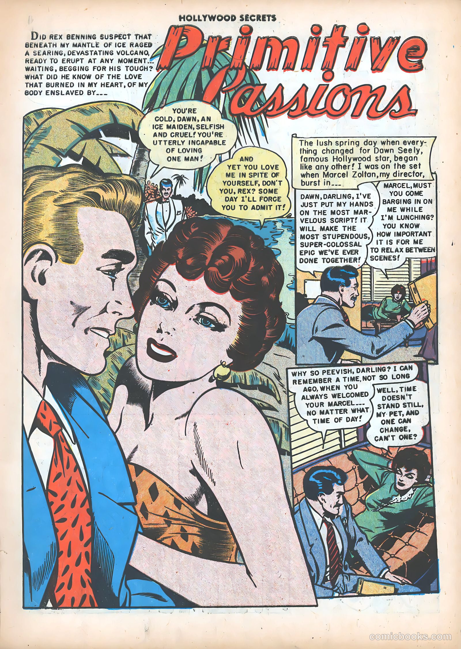 Hollywood Secrets #5 (1950) — page 3 of 36