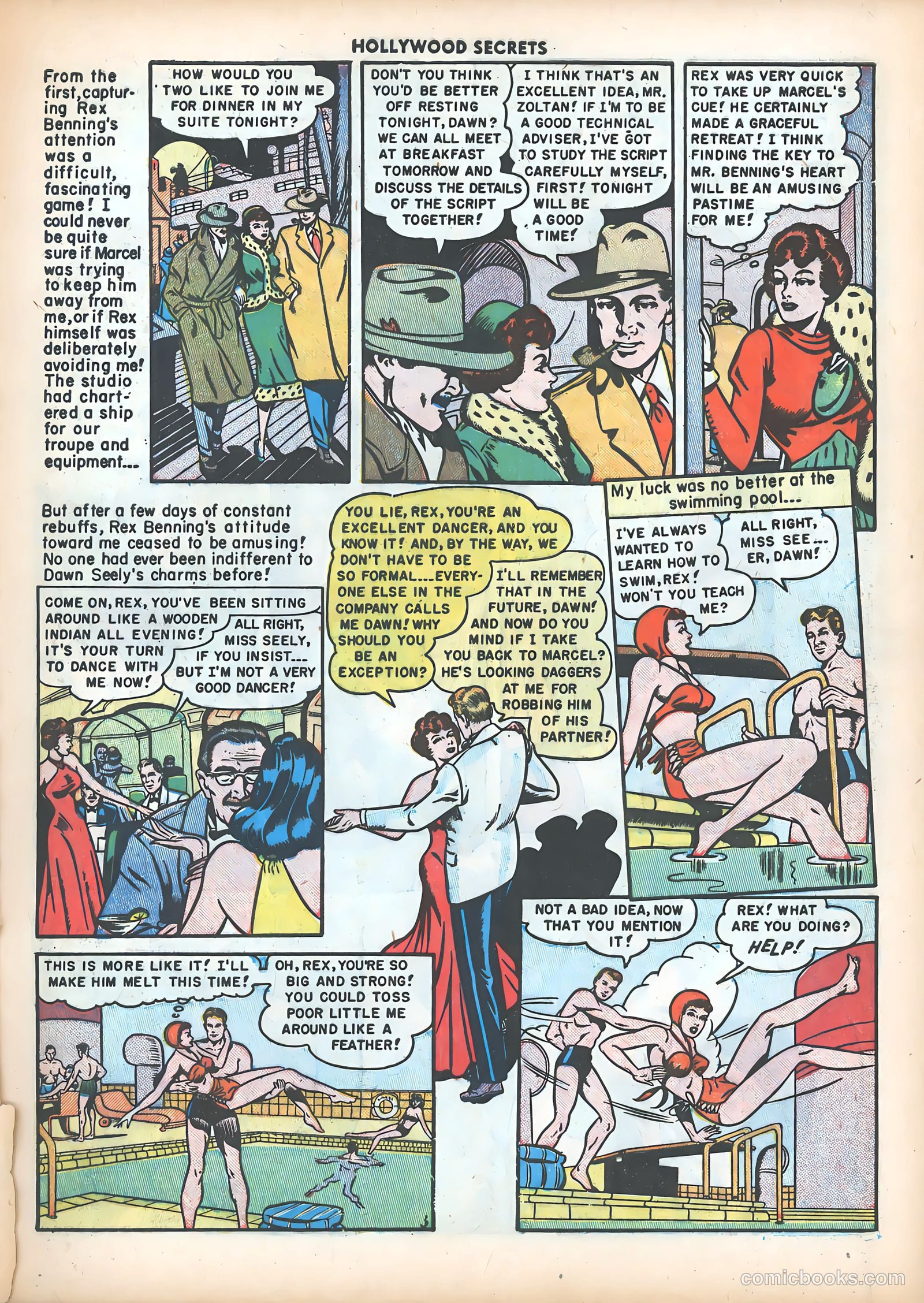 Hollywood Secrets #5 (1950) — page 5 of 36