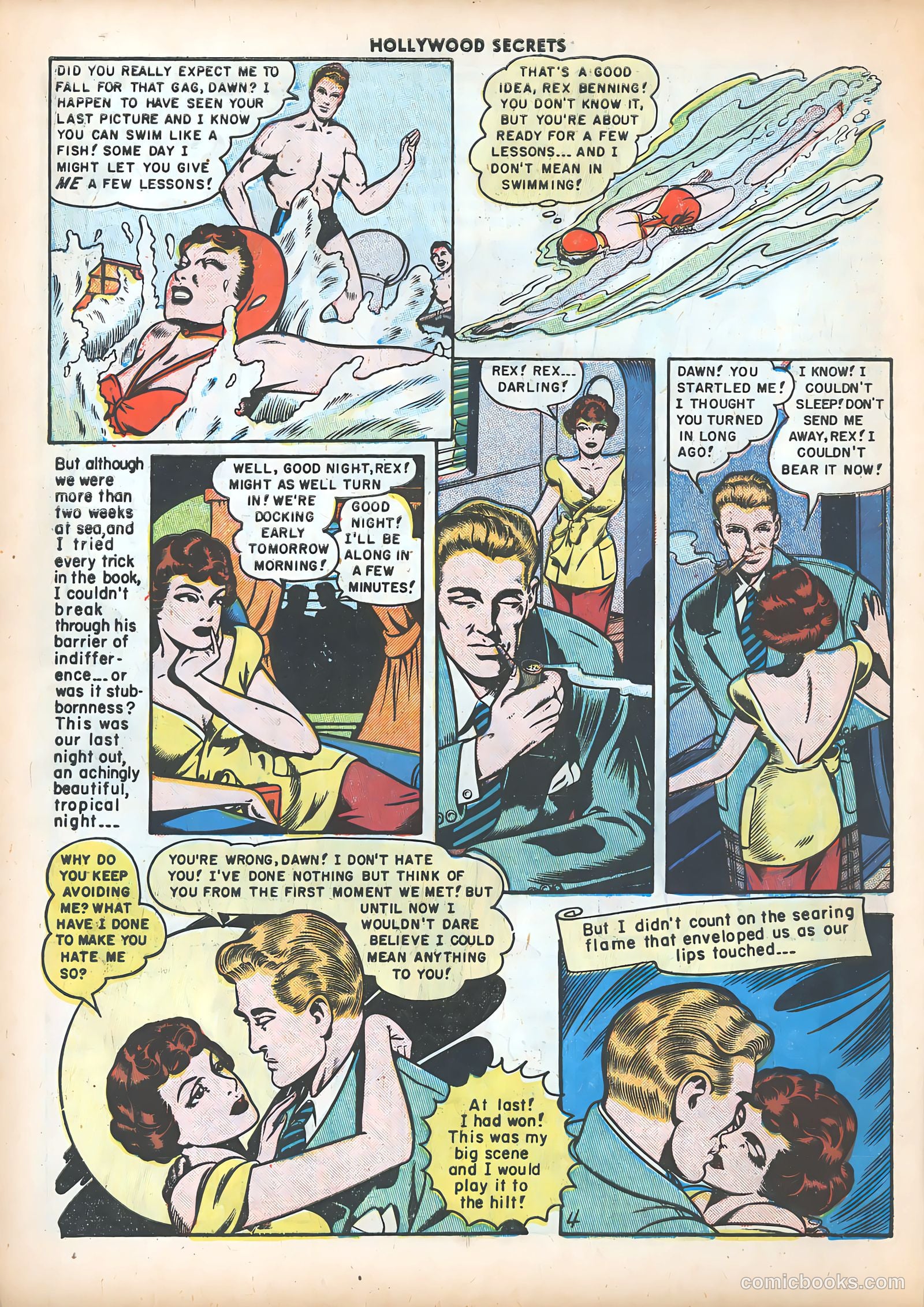 Hollywood Secrets #5 (1950) — page 6 of 36