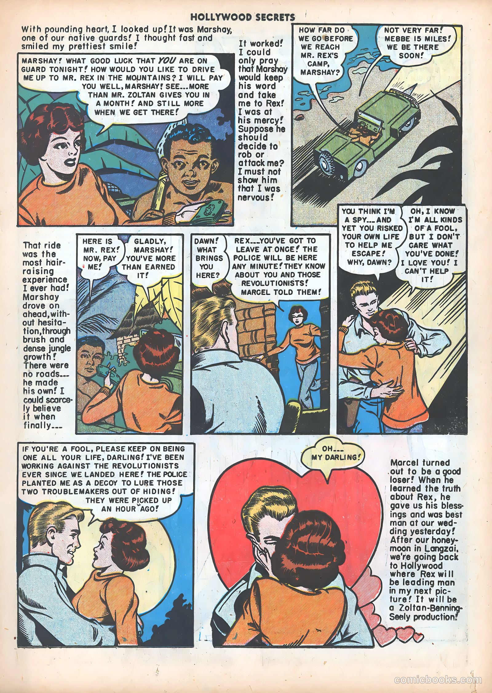 Hollywood Secrets #5 (1950) — page 11 of 36