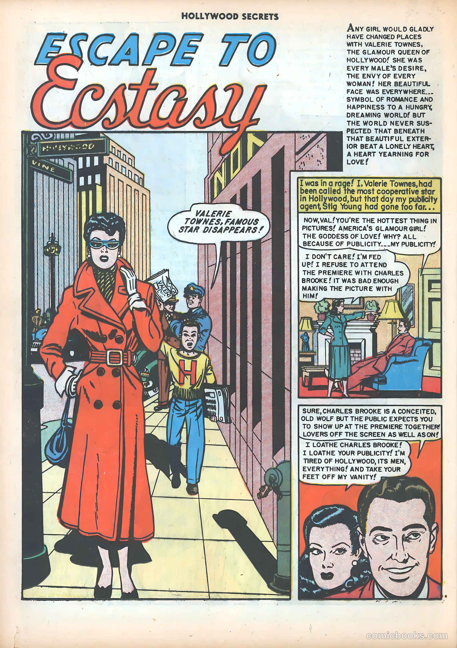 Hollywood Secrets #5 (1950) — page 12 of 36