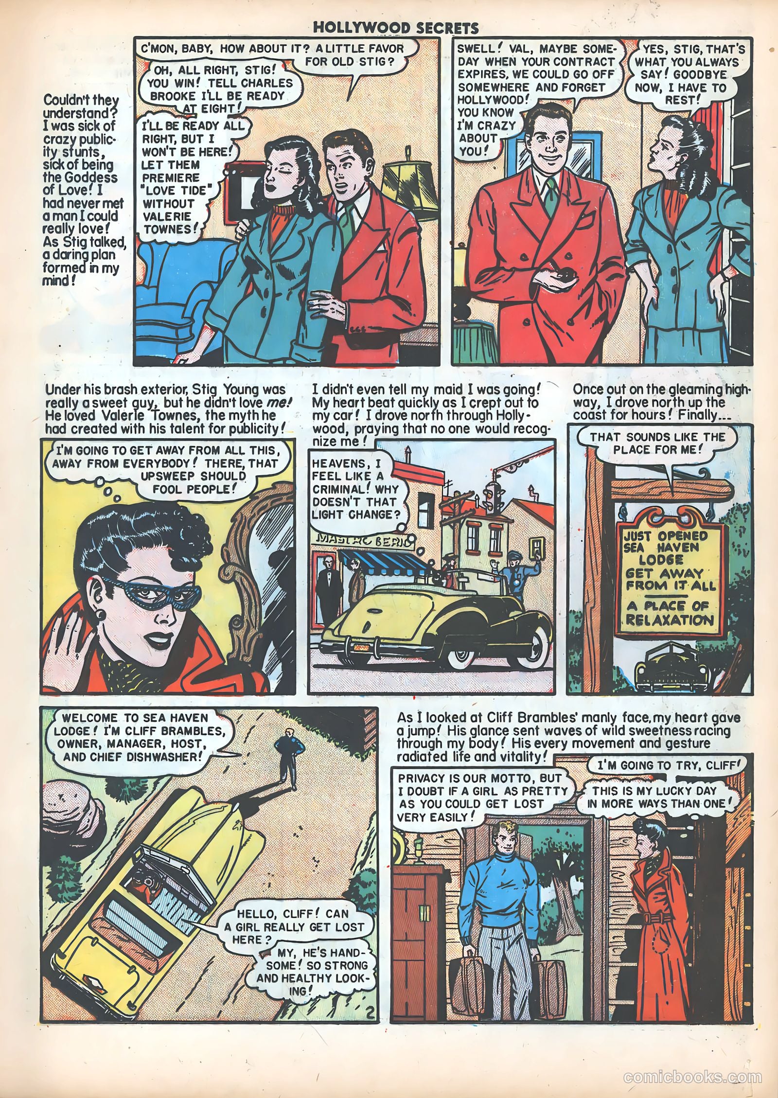Hollywood Secrets #5 (1950) — page 13 of 36