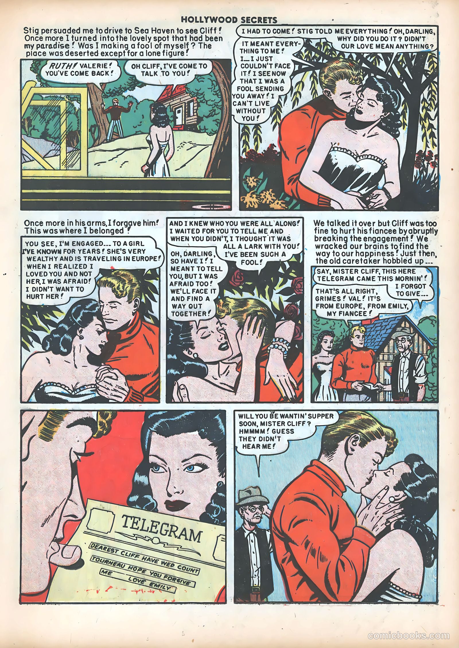 Hollywood Secrets #5 (1950) — page 17 of 36