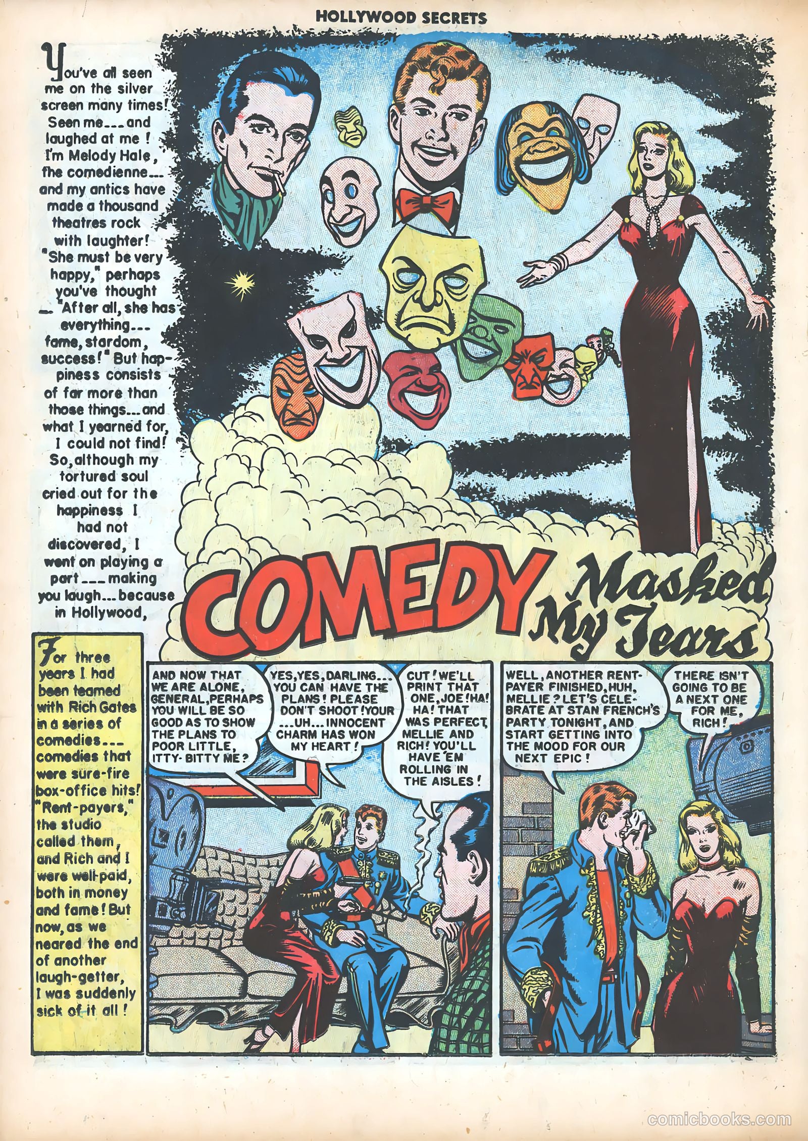 Hollywood Secrets #5 (1950) — page 18 of 36