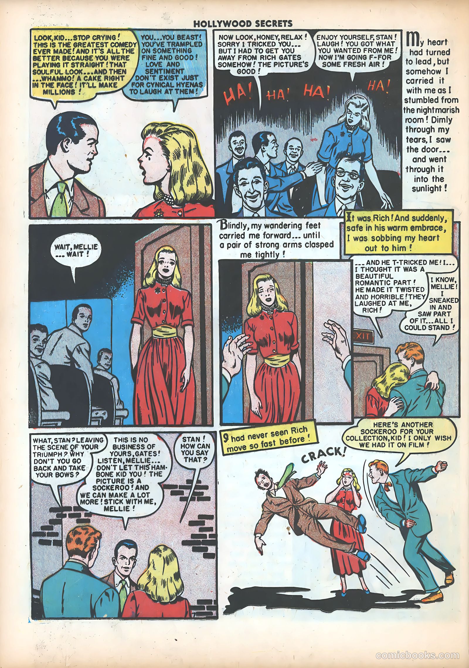 Hollywood Secrets #5 (1950) — page 24 of 36
