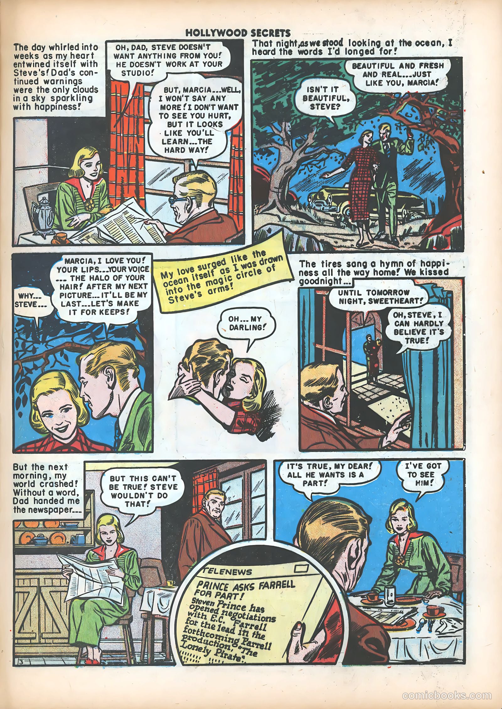 Hollywood Secrets #5 (1950) — page 29 of 36