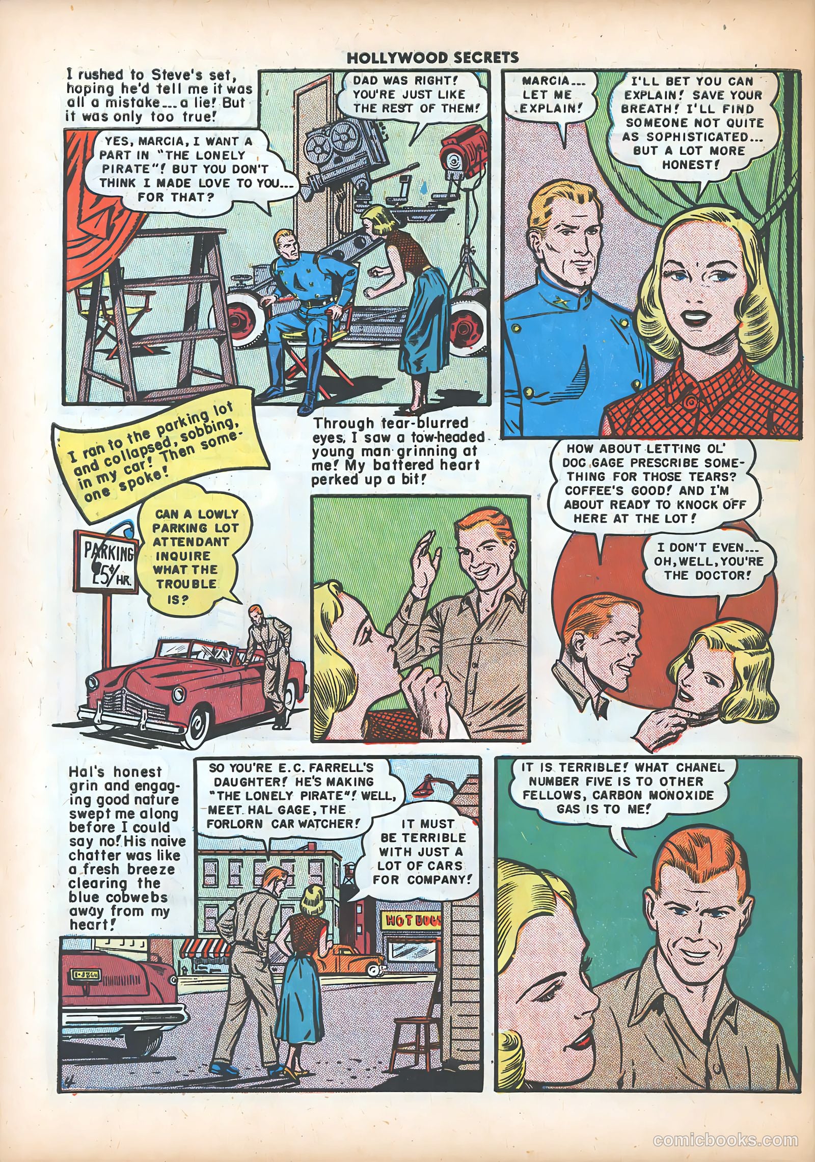 Hollywood Secrets #5 (1950) — page 30 of 36