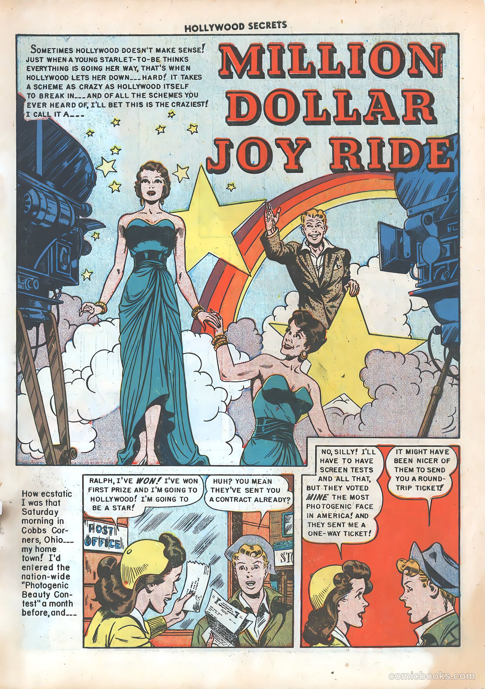 Hollywood Secrets #6 (1950) — page 3 of 51