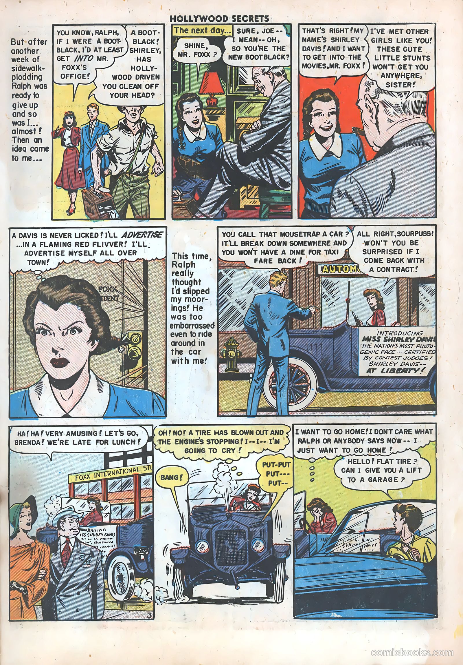 Hollywood Secrets #6 (1950) — page 5 of 51