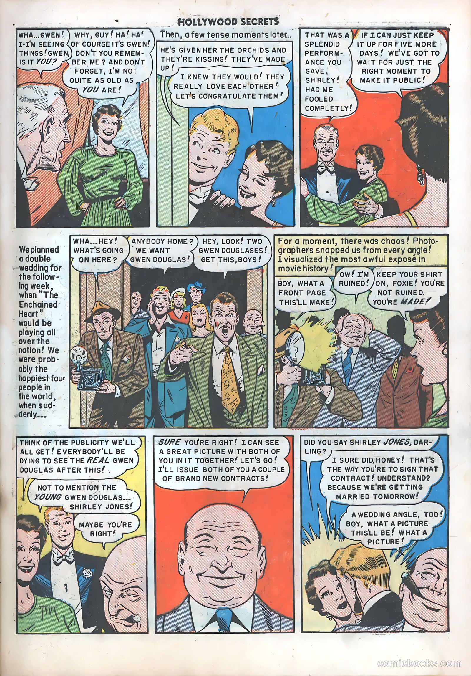Hollywood Secrets #6 (1950) — page 11 of 51