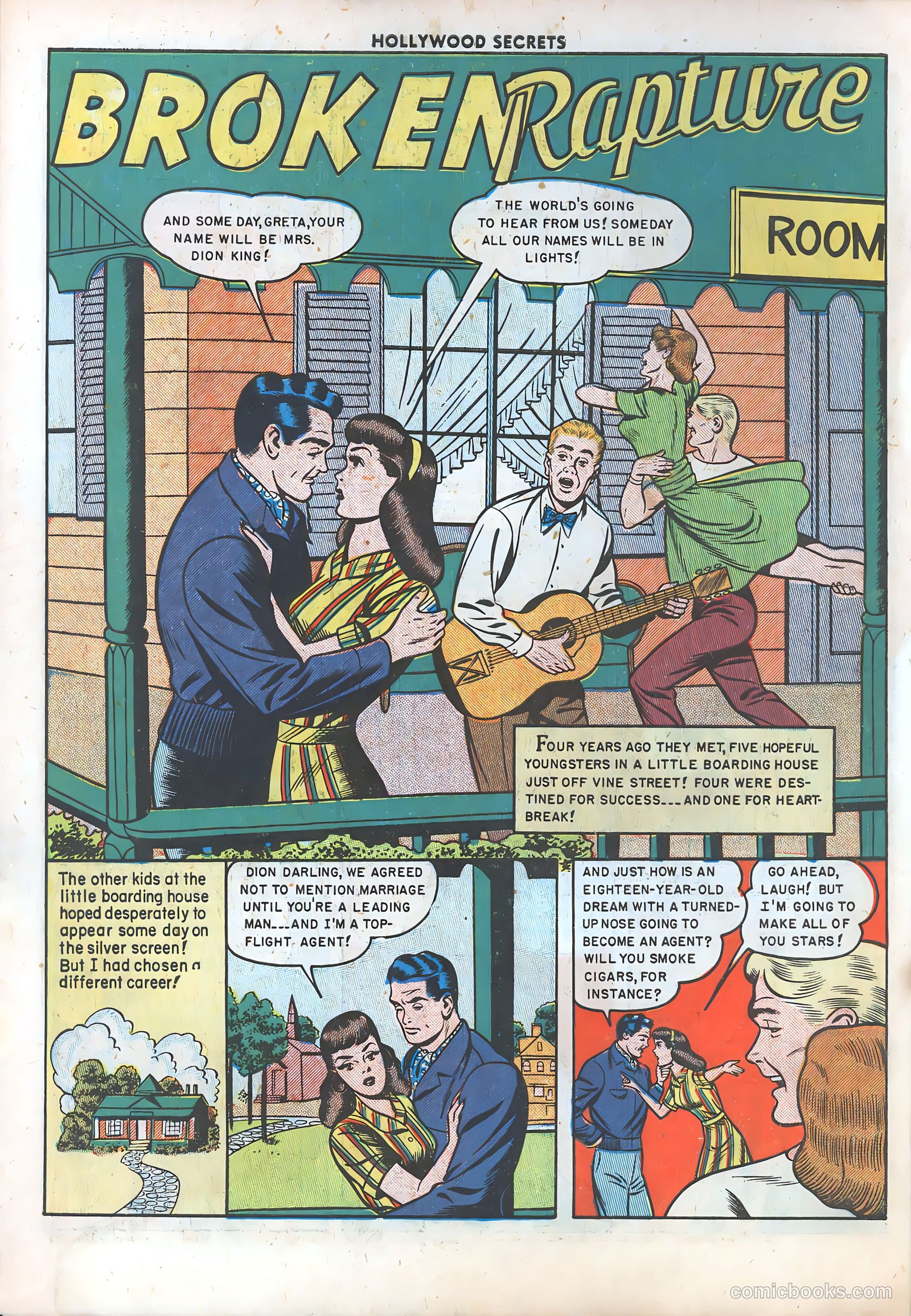 Hollywood Secrets #6 (1950) — page 12 of 51