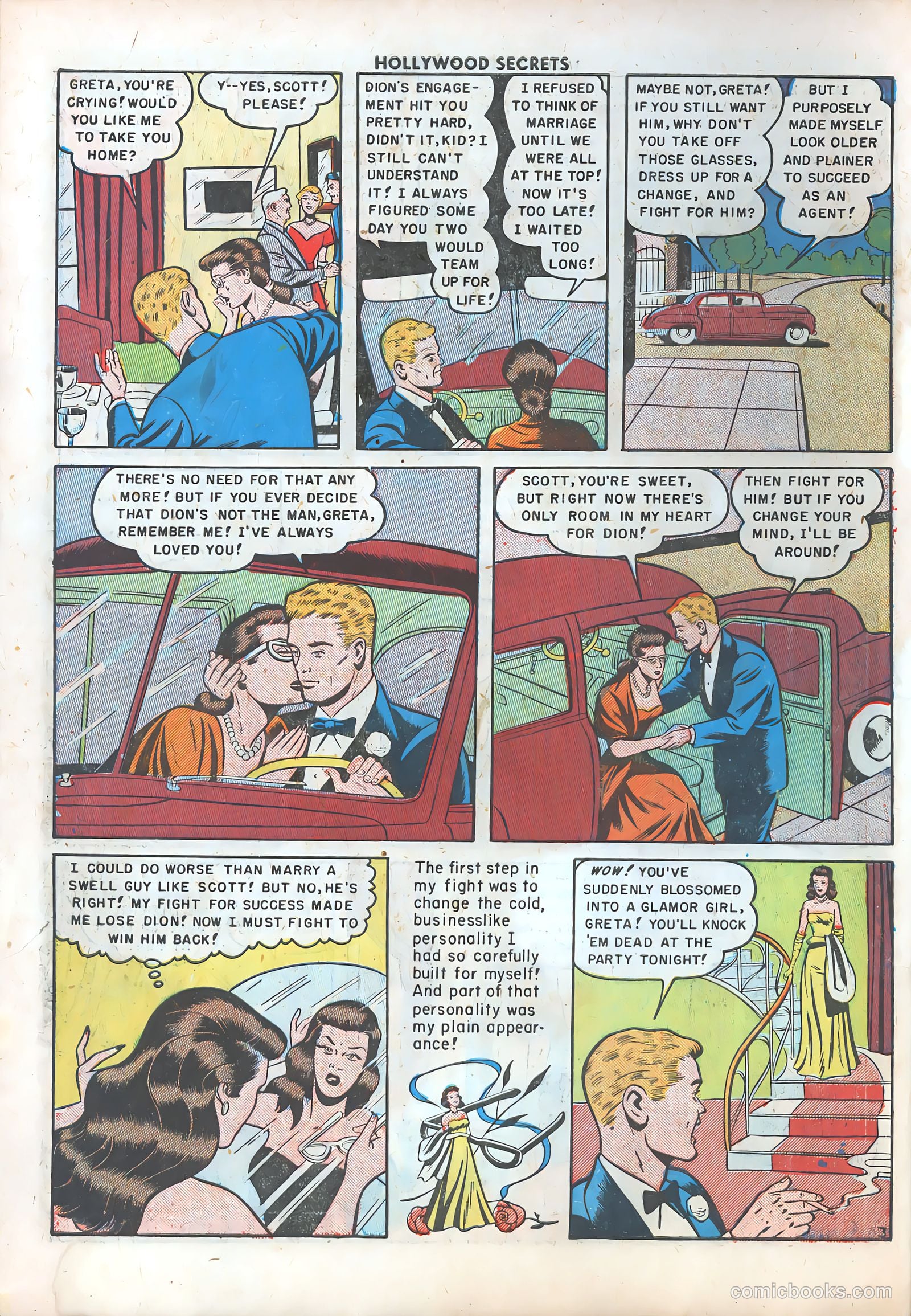 Hollywood Secrets #6 (1950) — page 14 of 51
