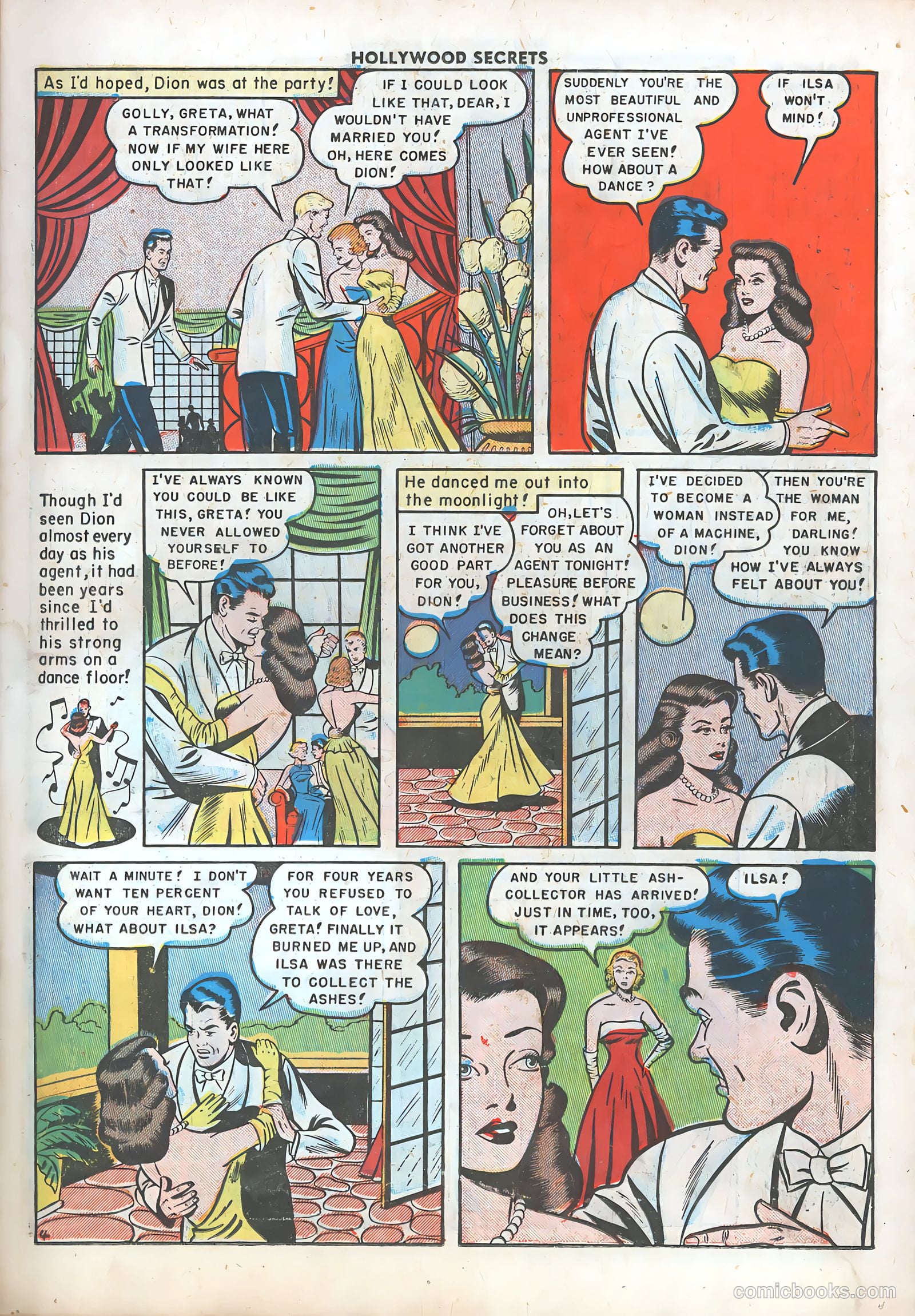 Hollywood Secrets #6 (1950) — page 15 of 51