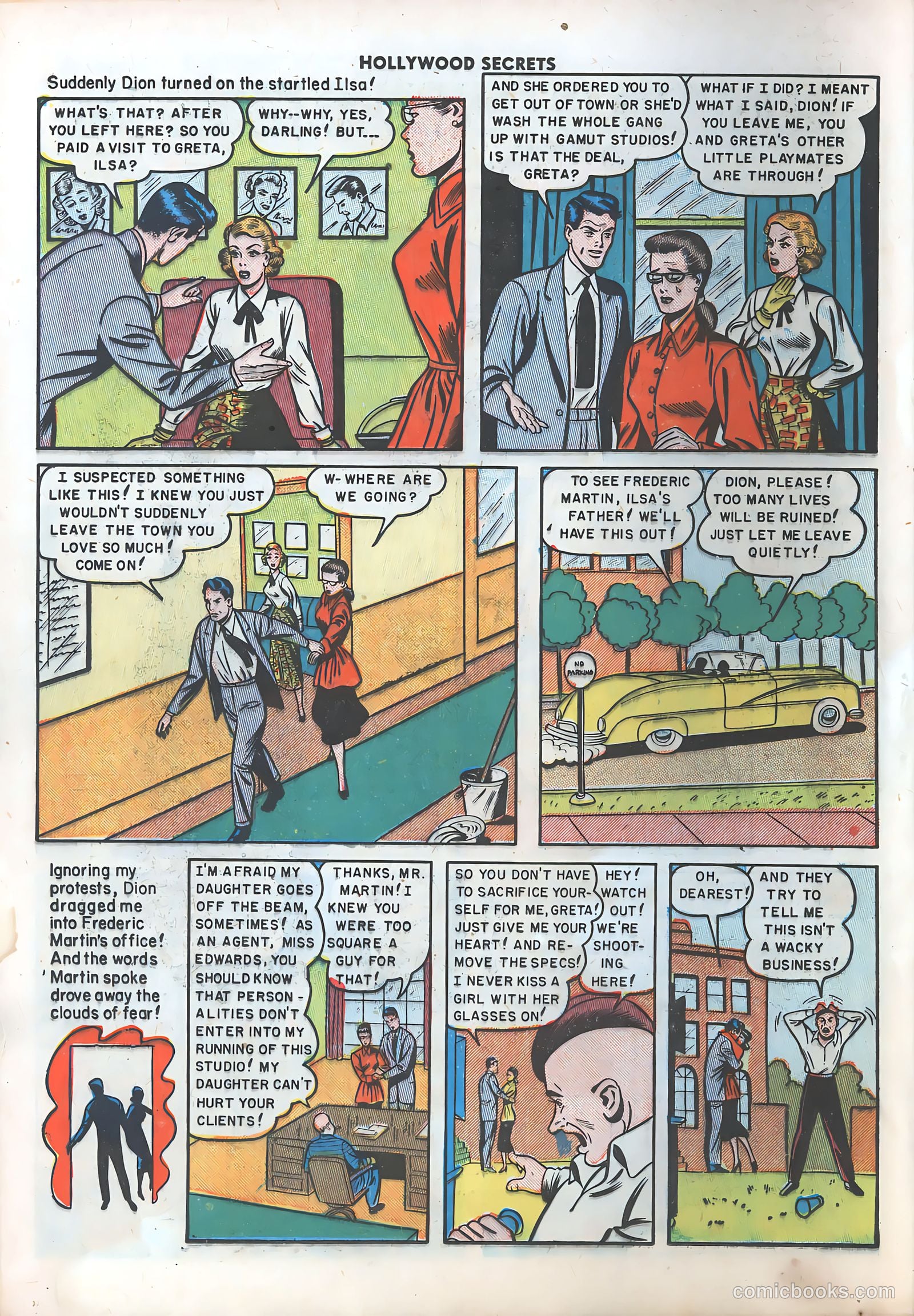 Hollywood Secrets #6 (1950) — page 18 of 51
