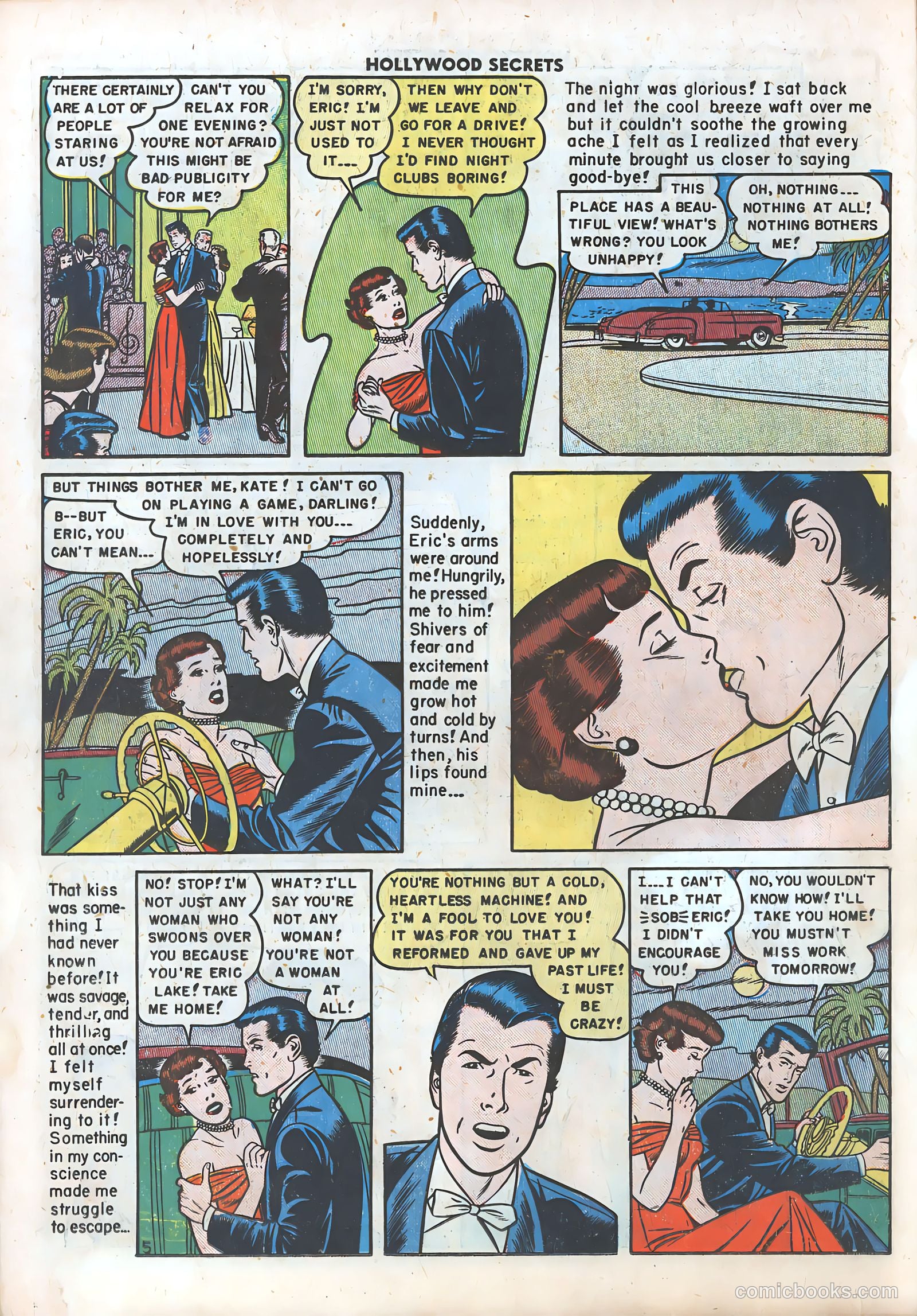 Hollywood Secrets #6 (1950) — page 24 of 51