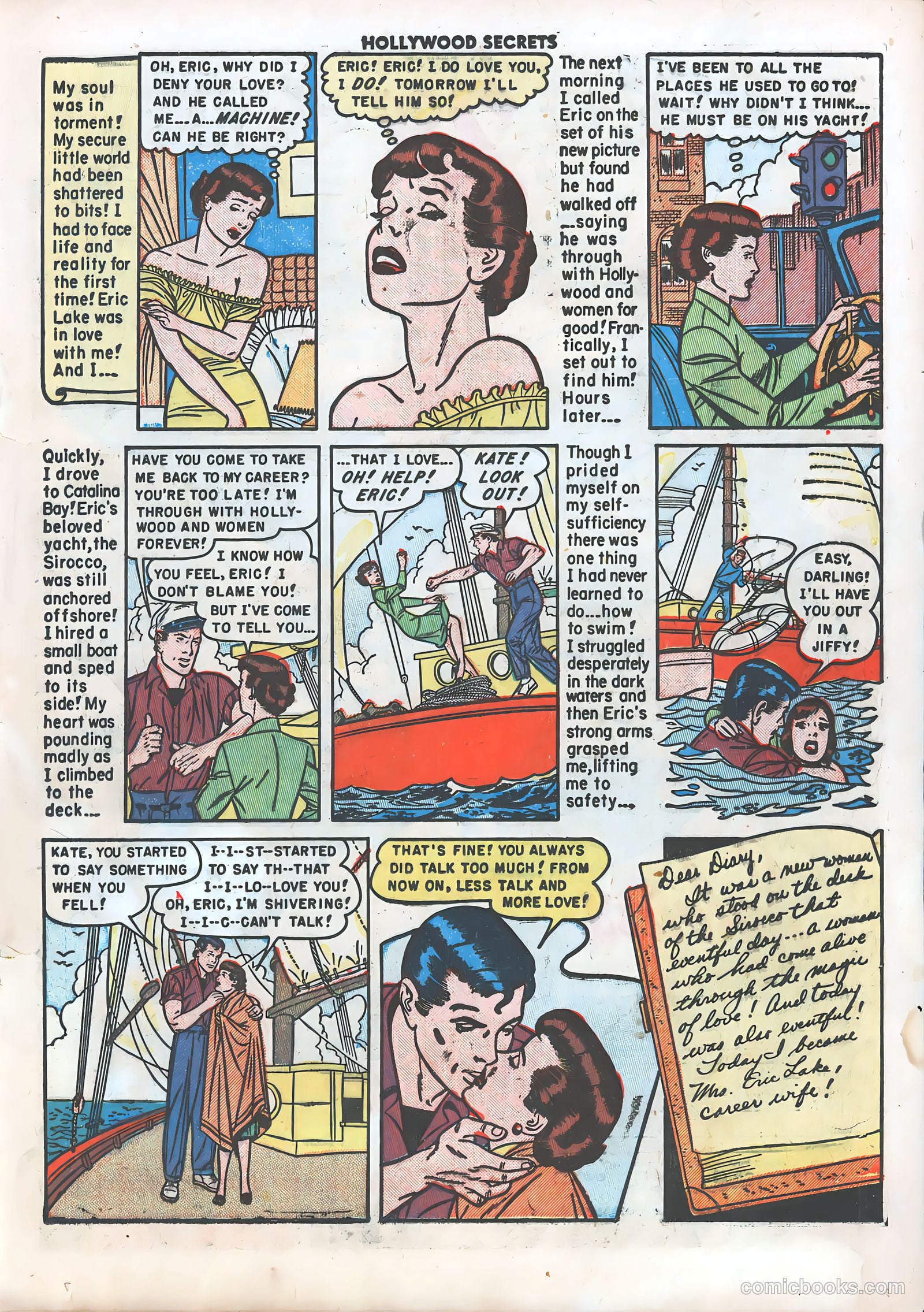 Hollywood Secrets #6 (1950) — page 25 of 51