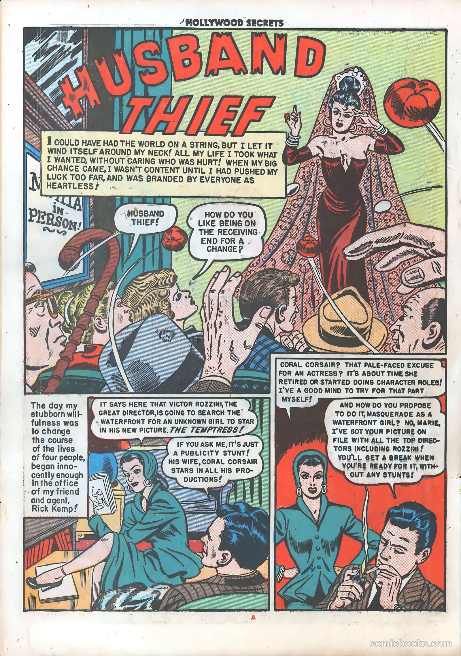 Hollywood Secrets #6 (1950) — page 27 of 51
