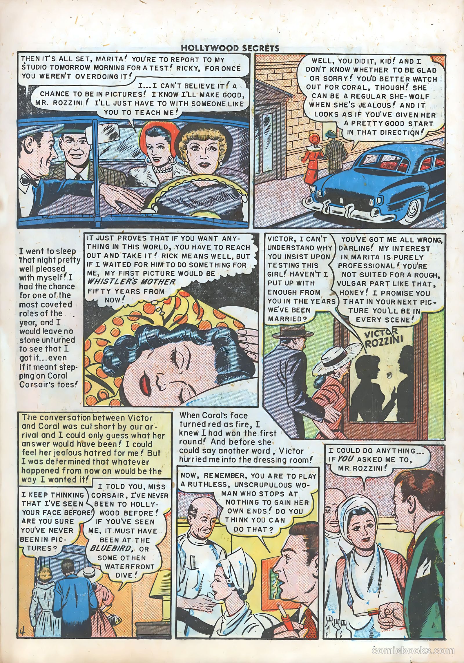 Hollywood Secrets #6 (1950) — page 30 of 51