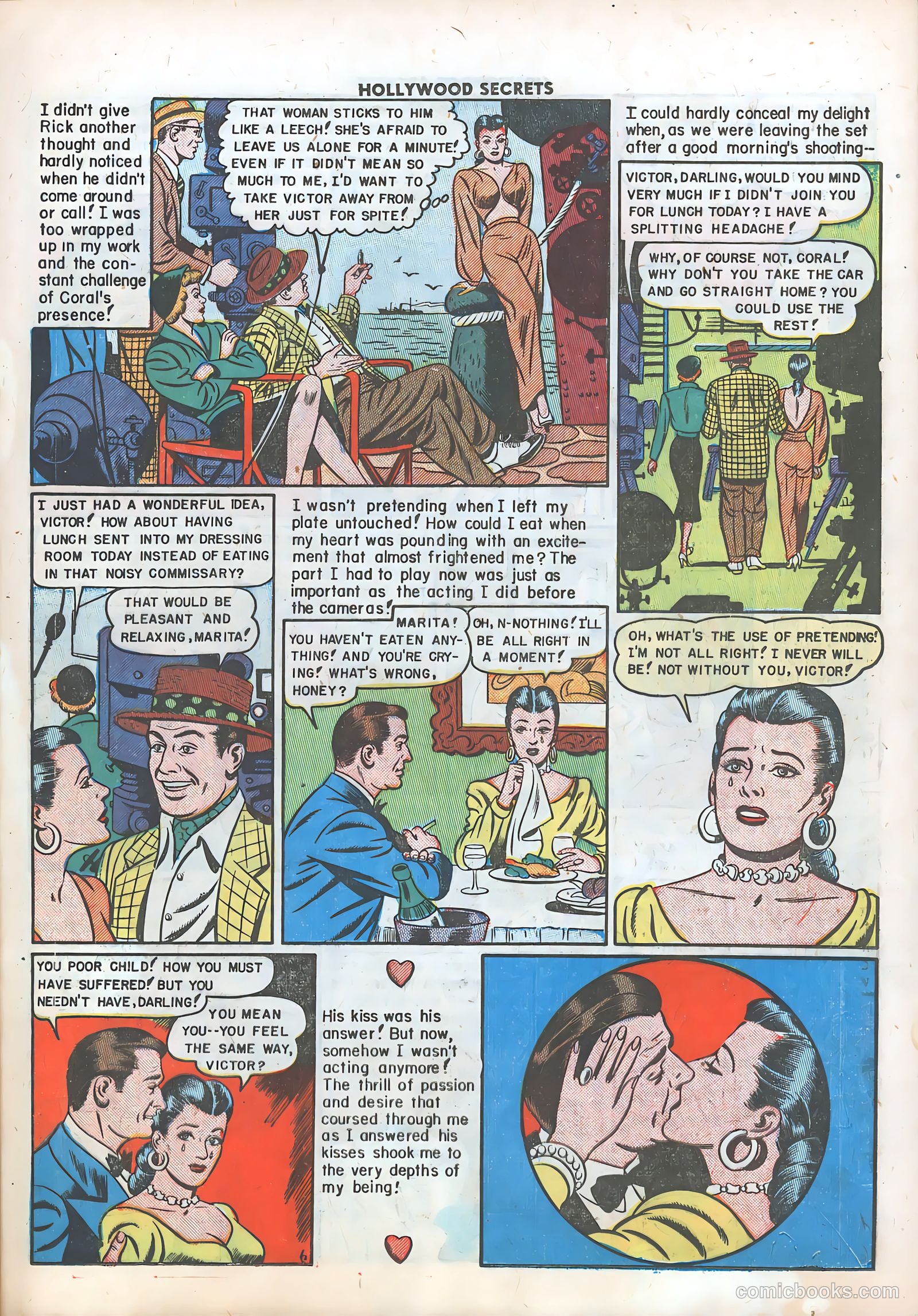 Hollywood Secrets #6 (1950) — page 32 of 51
