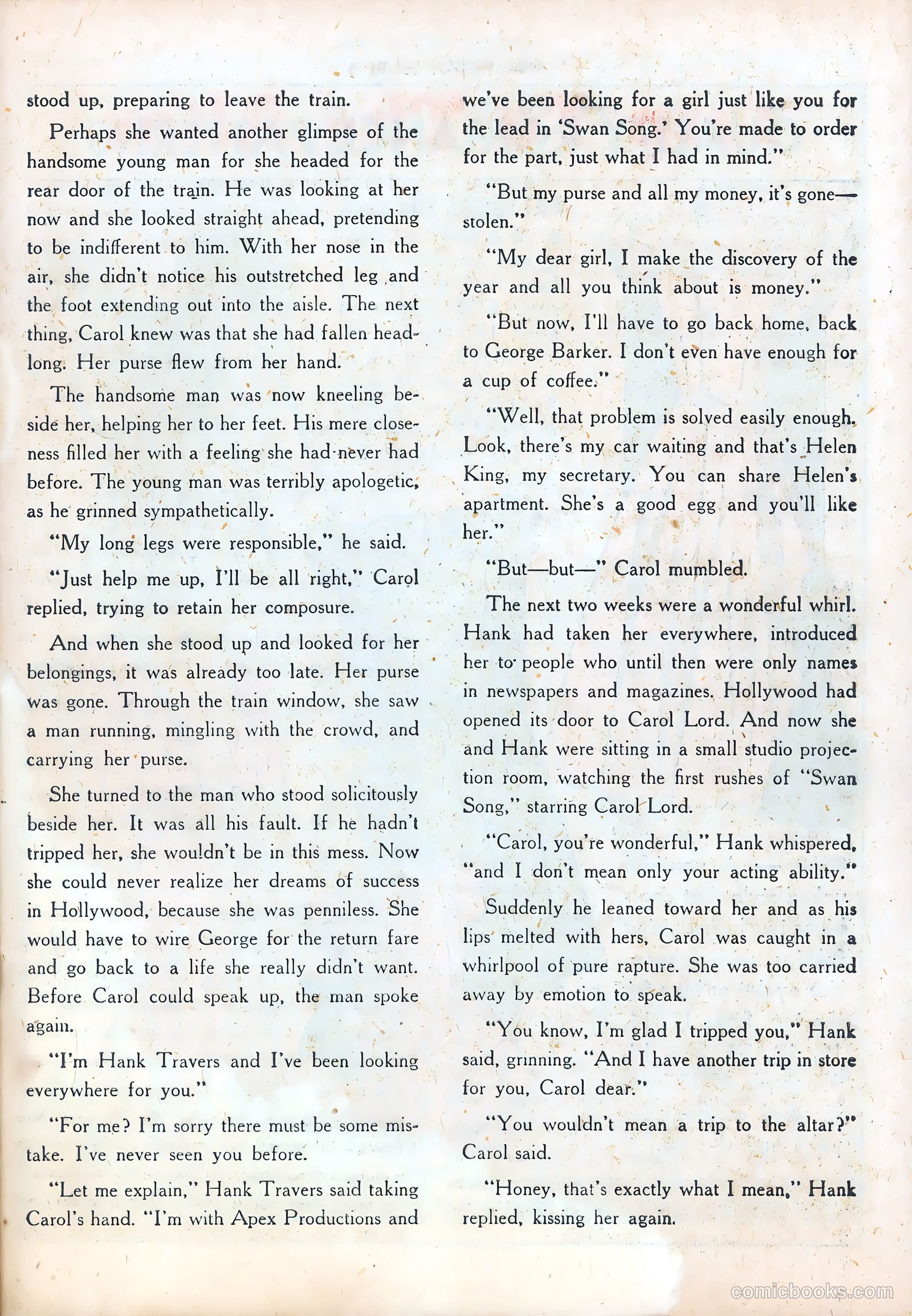 Hollywood Secrets #6 (1950) — page 38 of 51