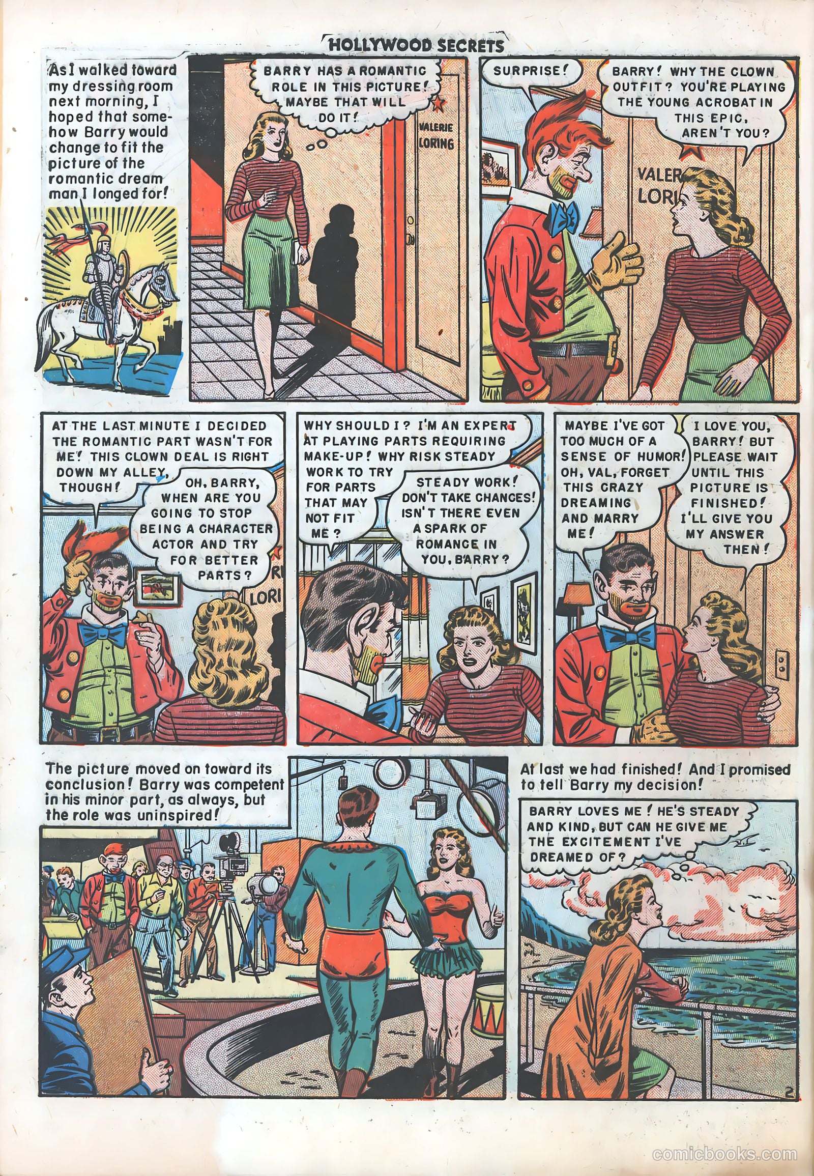 Hollywood Secrets #6 (1950) — page 41 of 51