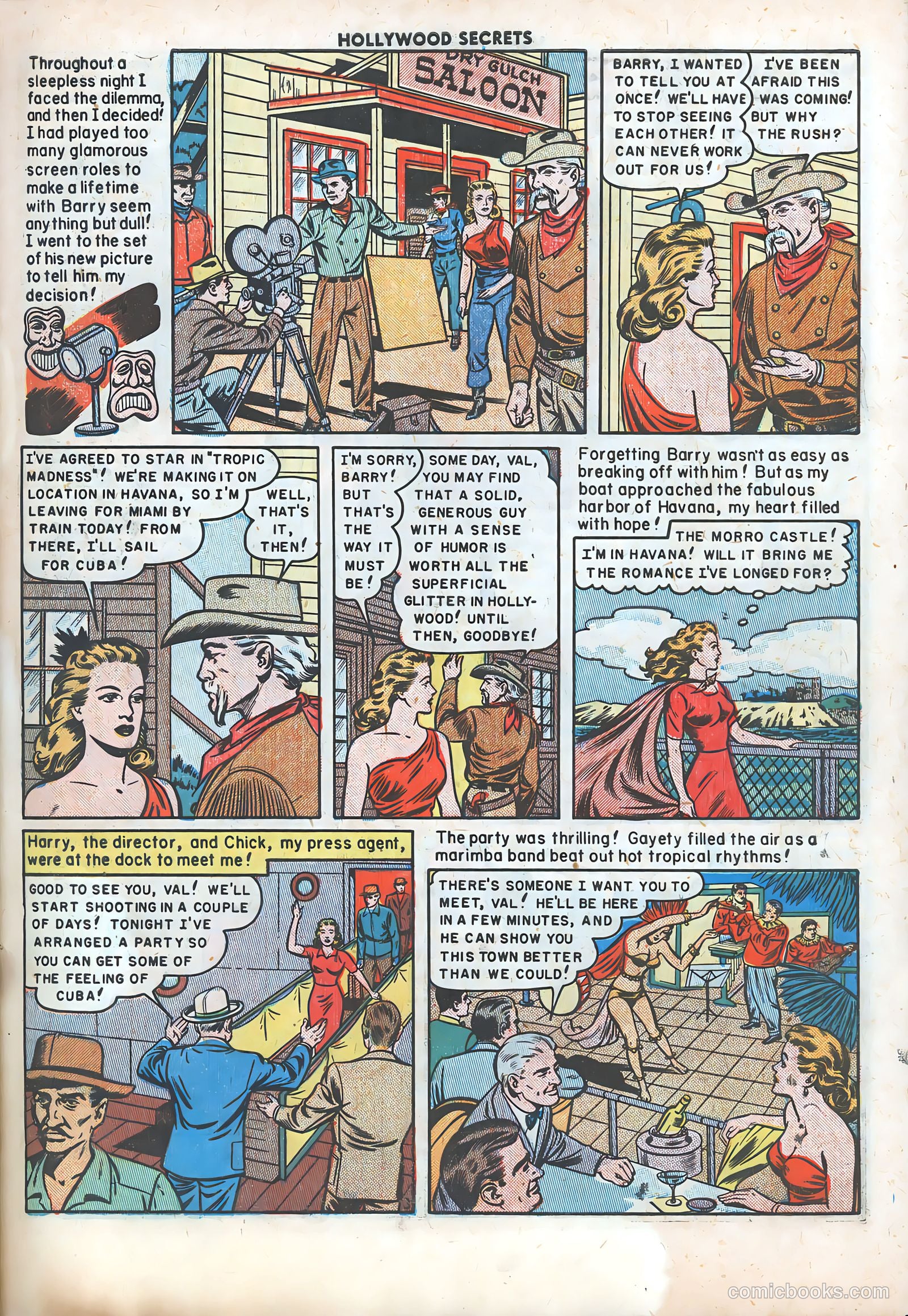 Hollywood Secrets #6 (1950) — page 42 of 51