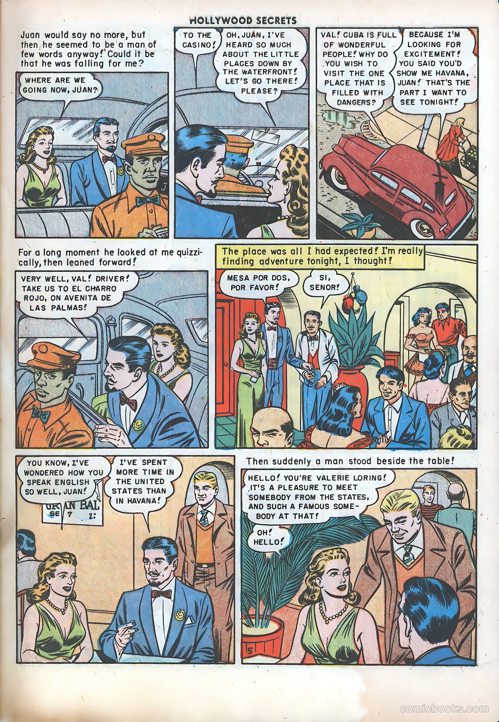 Hollywood Secrets #6 (1950) — page 44 of 51