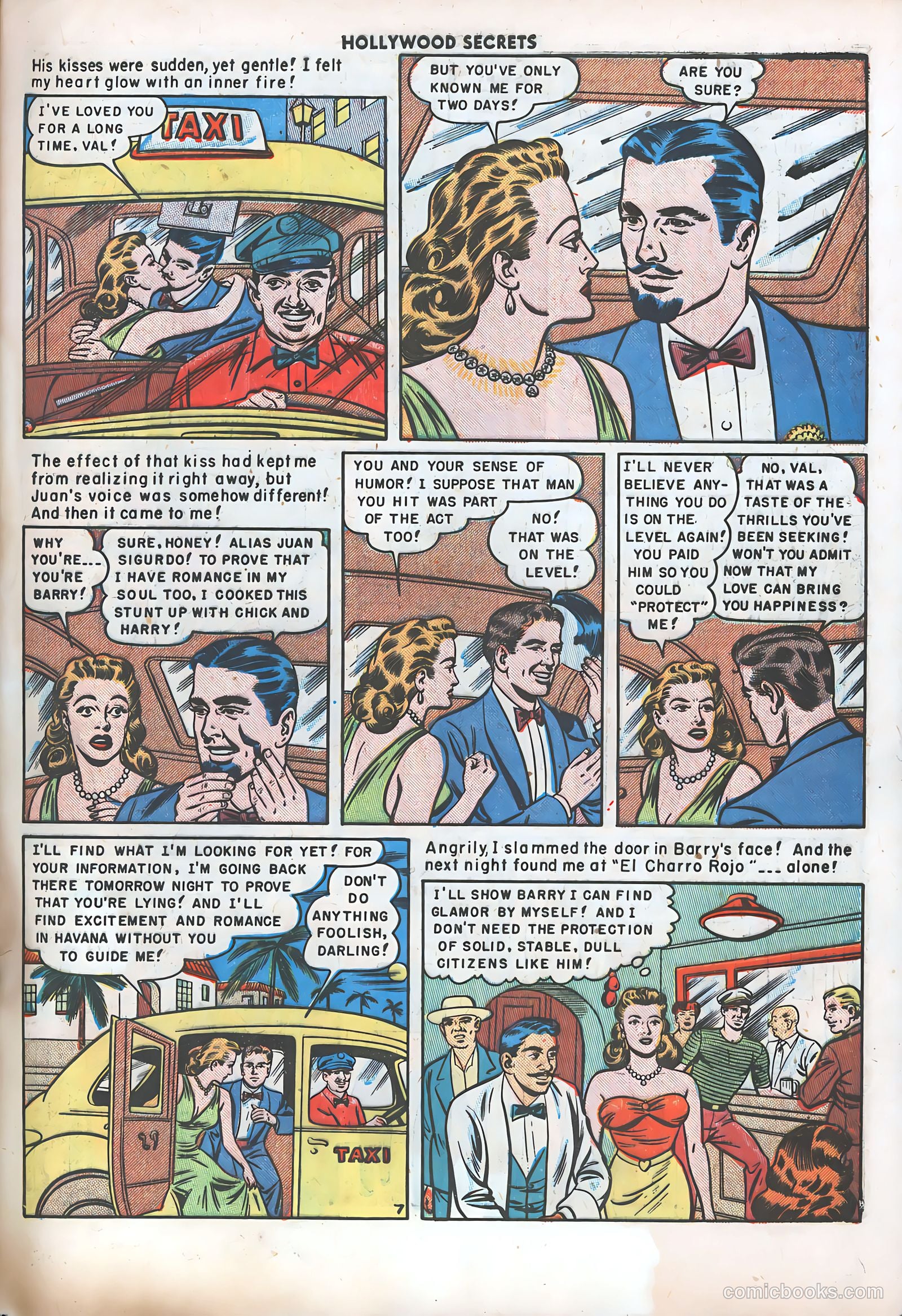 Hollywood Secrets #6 (1950) — page 46 of 51