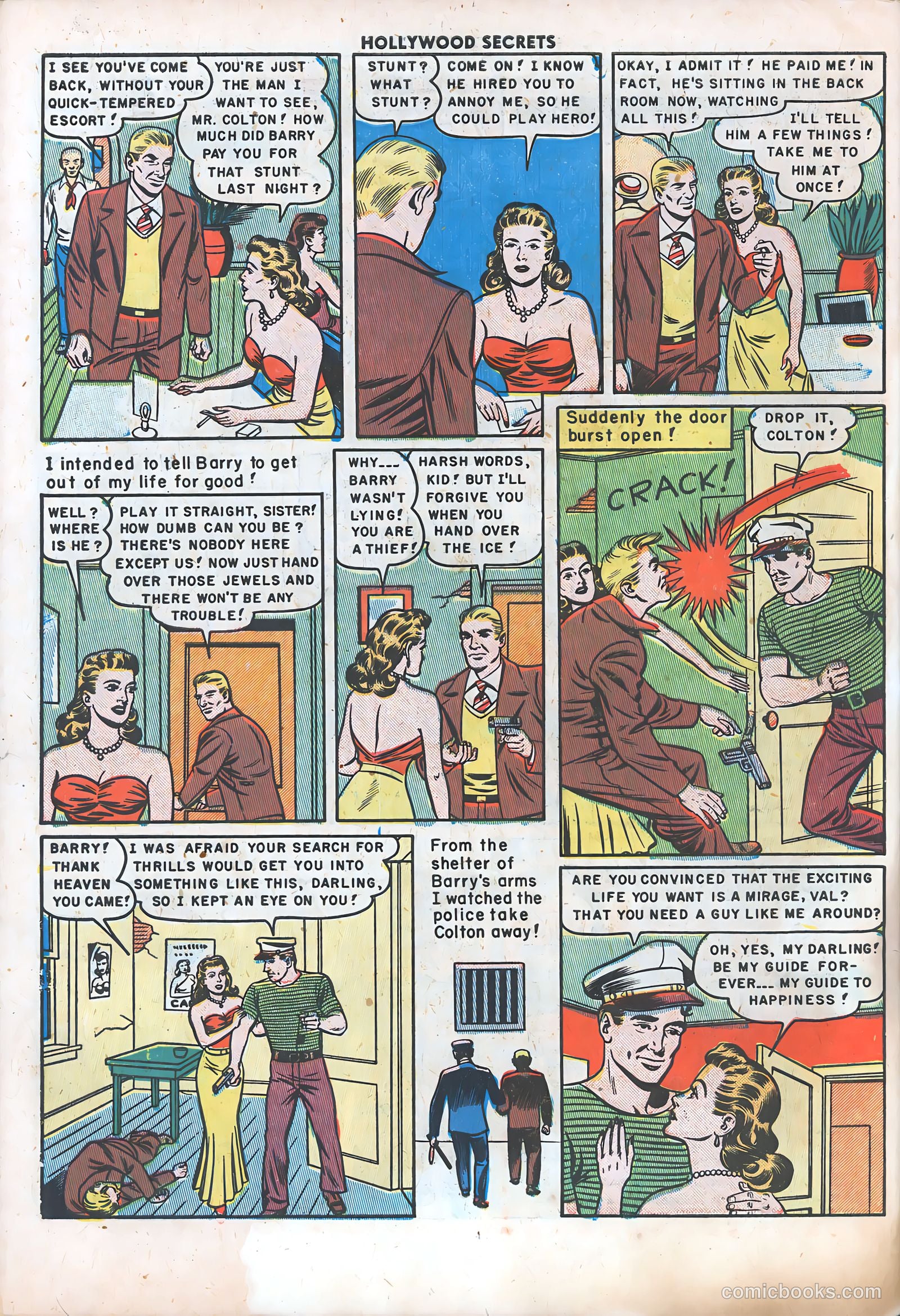 Hollywood Secrets #6 (1950) — page 47 of 51