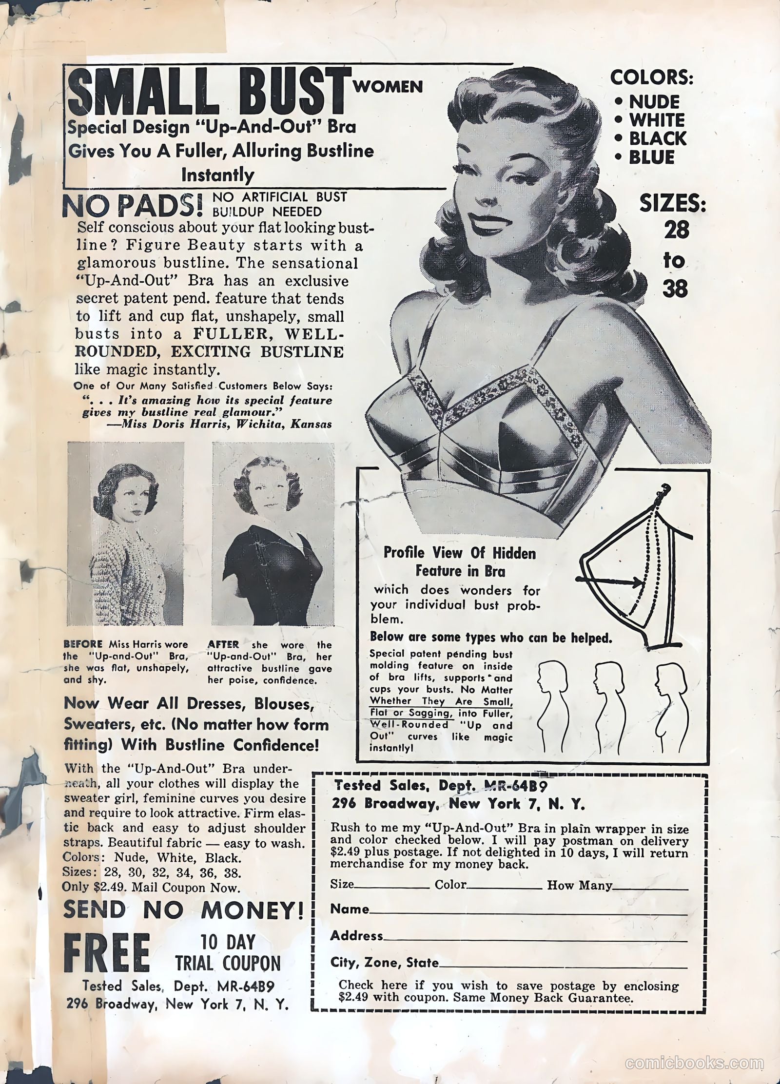 Hollywood Secrets #6 (1950) — page 50 of 51