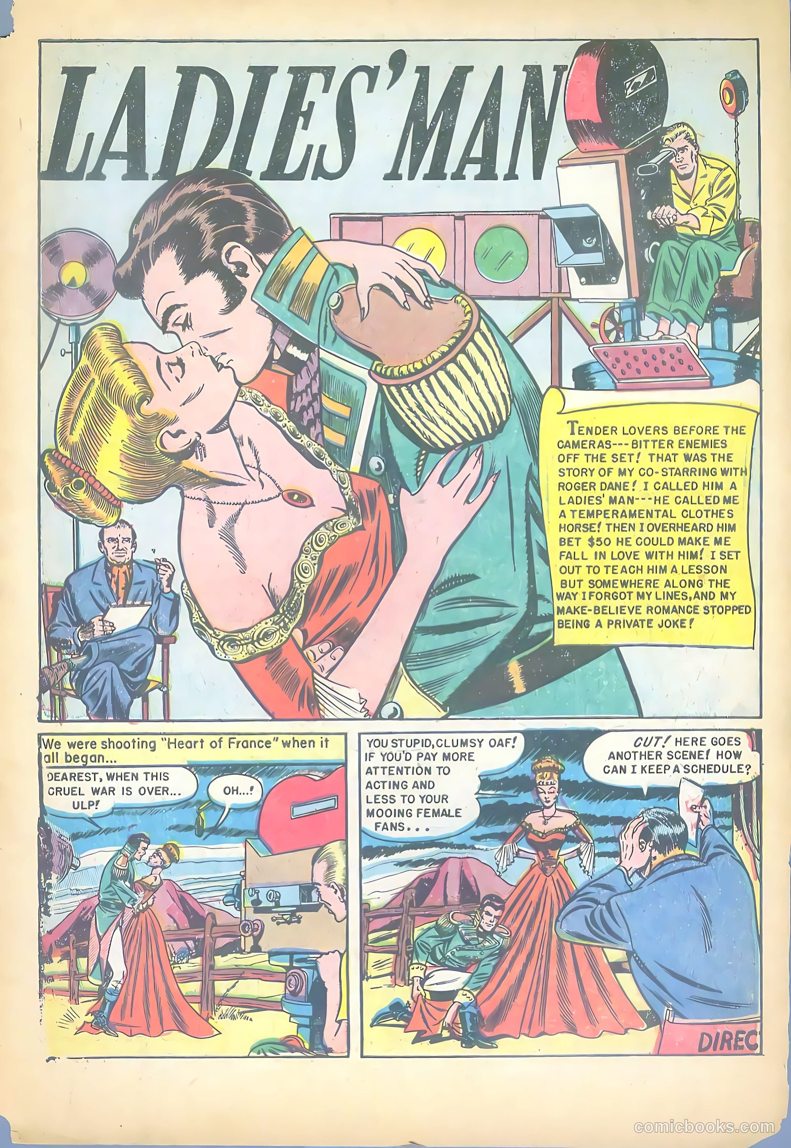 Hollywood Secrets of Romance #9 (1958) — page 3 of 36