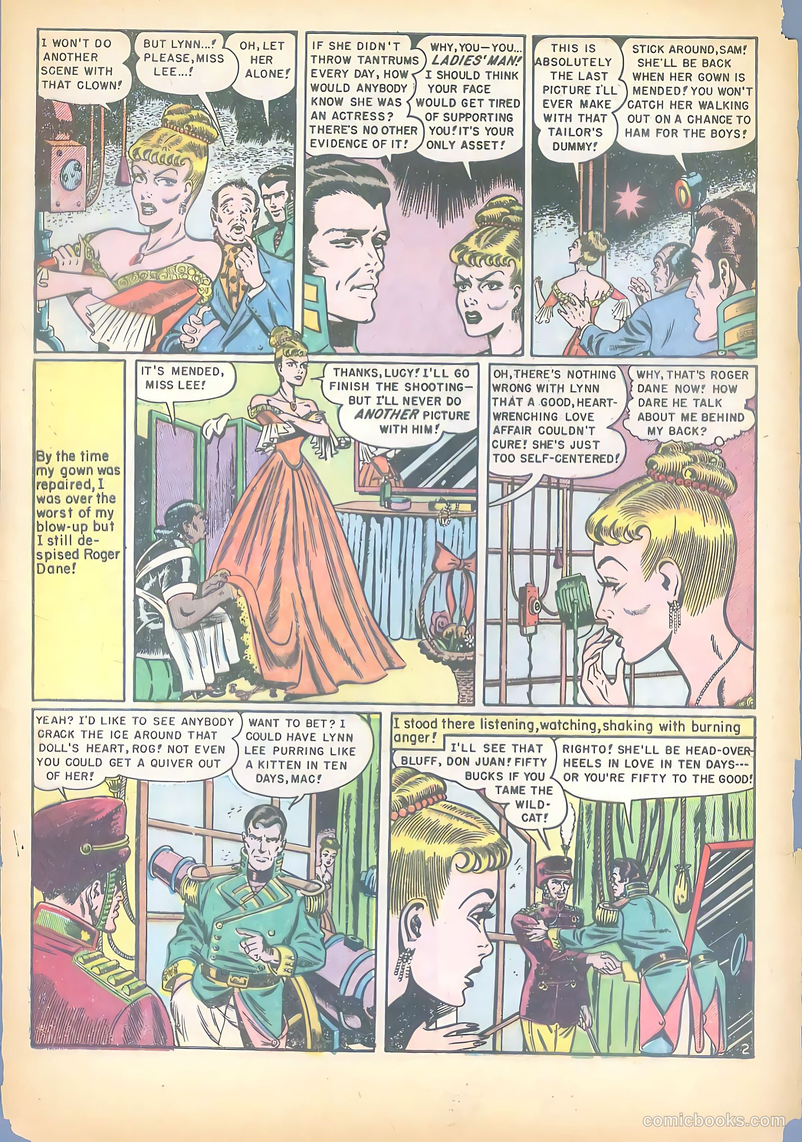 Hollywood Secrets of Romance #9 (1958) — page 4 of 36