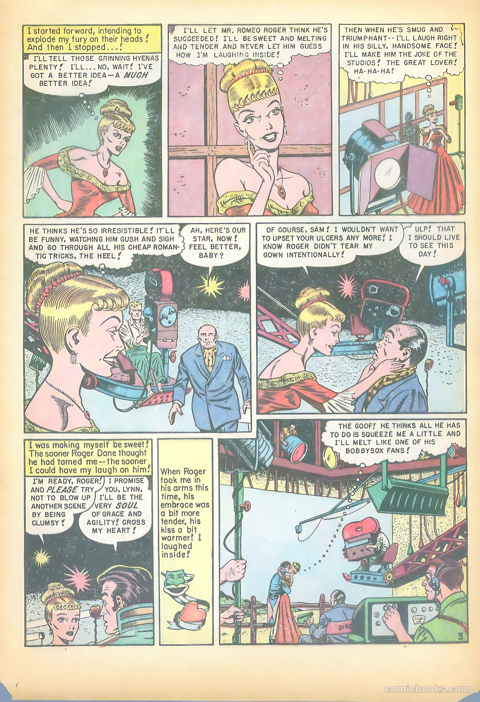 Hollywood Secrets of Romance #9 (1958) — page 5 of 36
