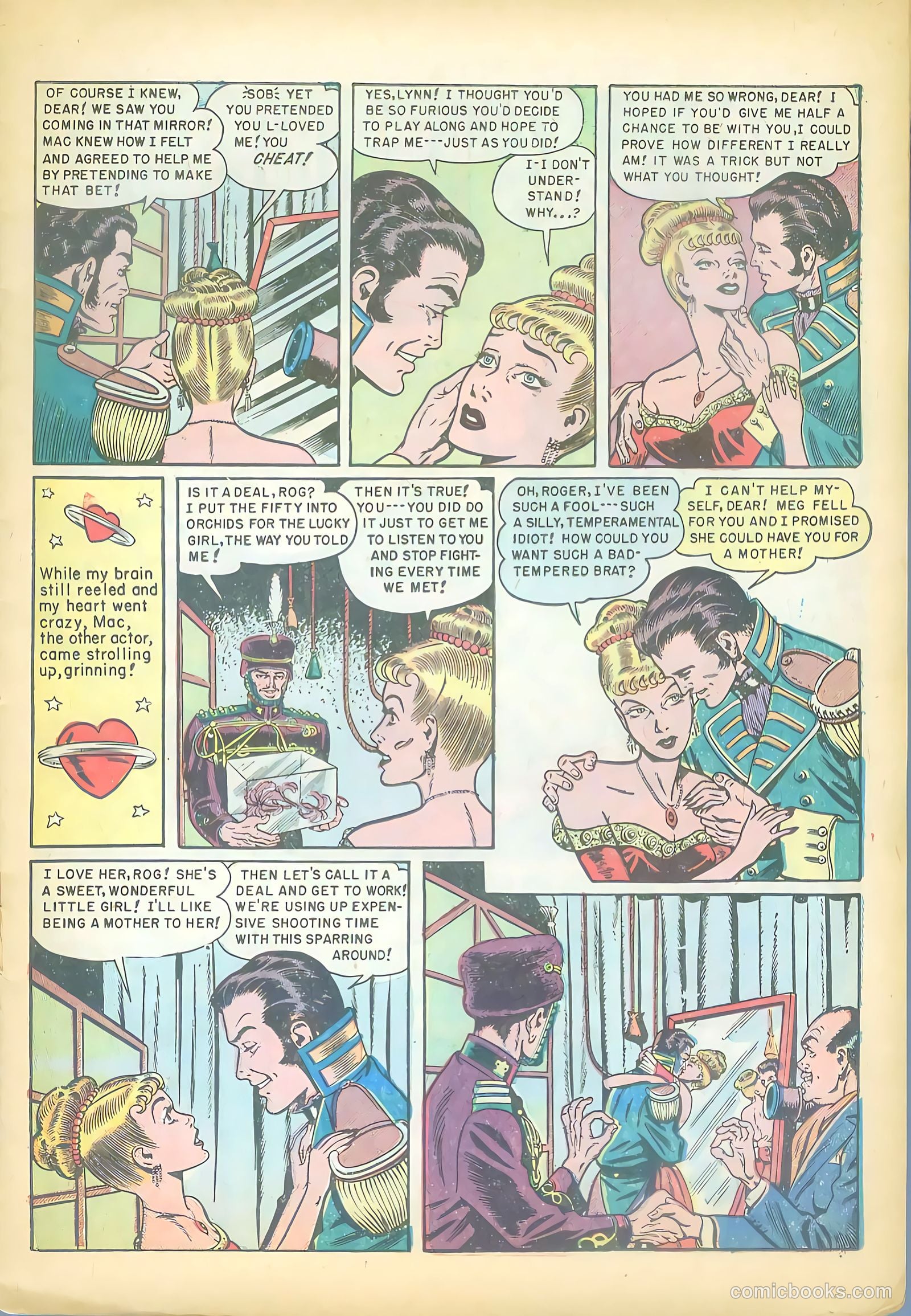 Hollywood Secrets of Romance #9 (1958) — page 11 of 36