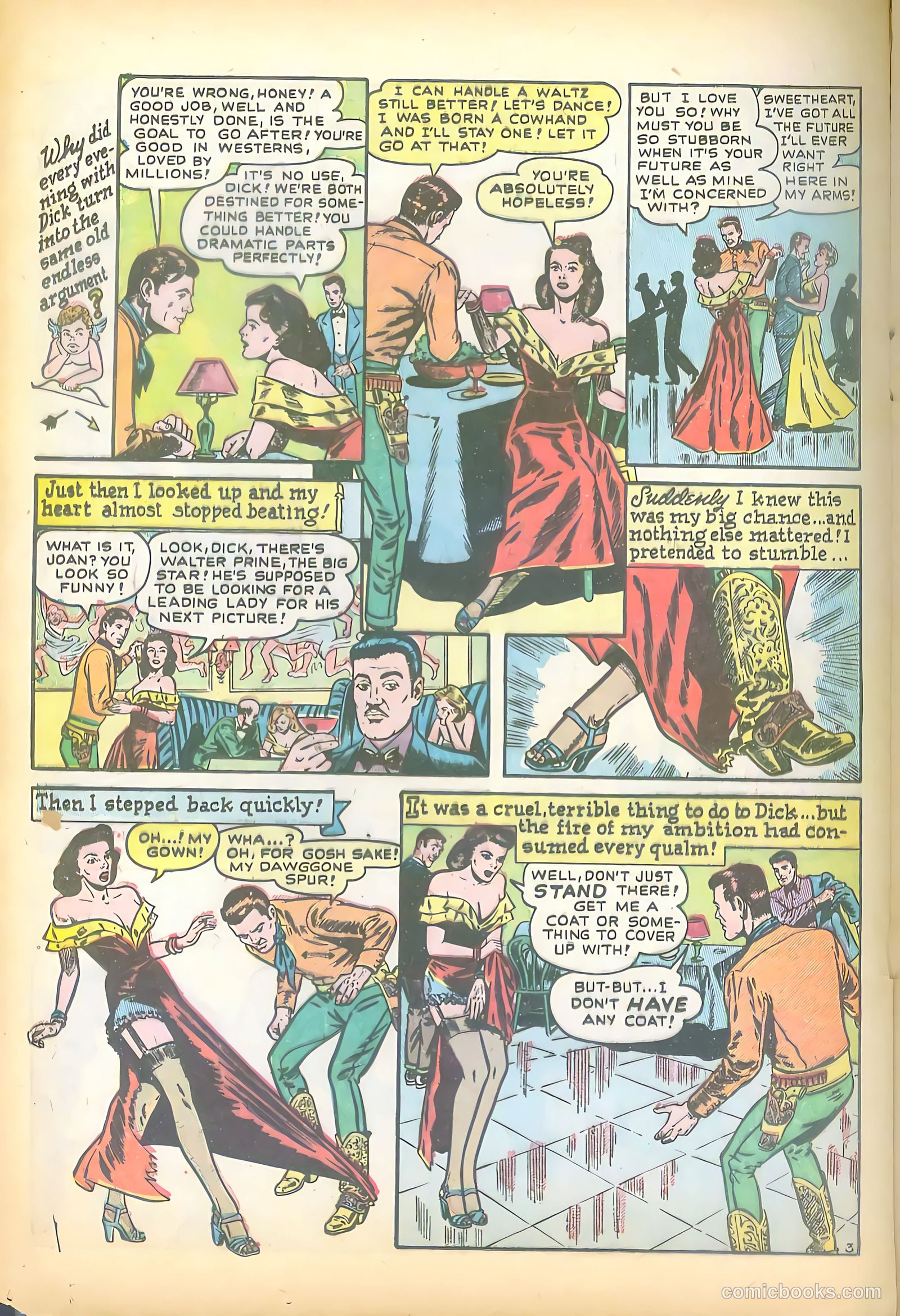 Hollywood Secrets of Romance #9 (1958) — page 20 of 36