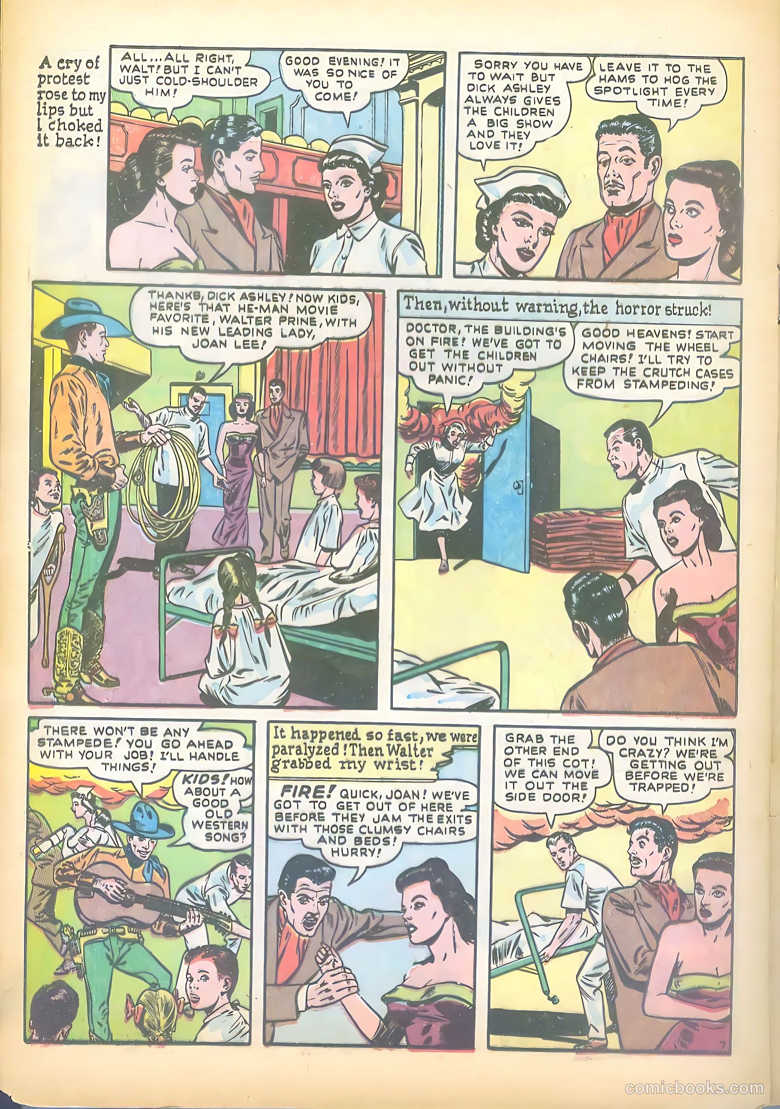 Hollywood Secrets of Romance #9 (1958) — page 24 of 36