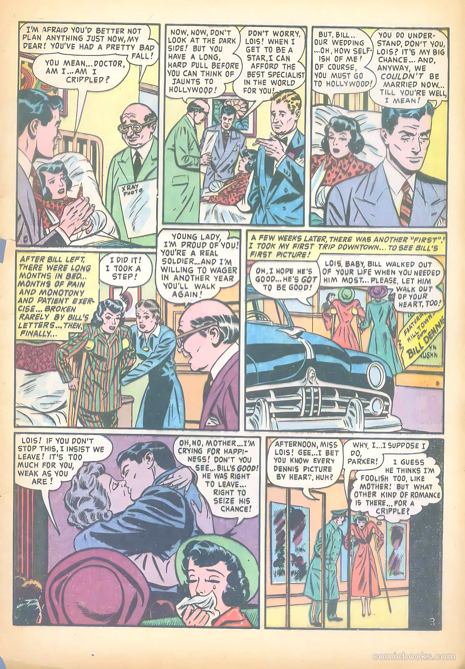 Hollywood Secrets of Romance #9 (1958) — page 29 of 36