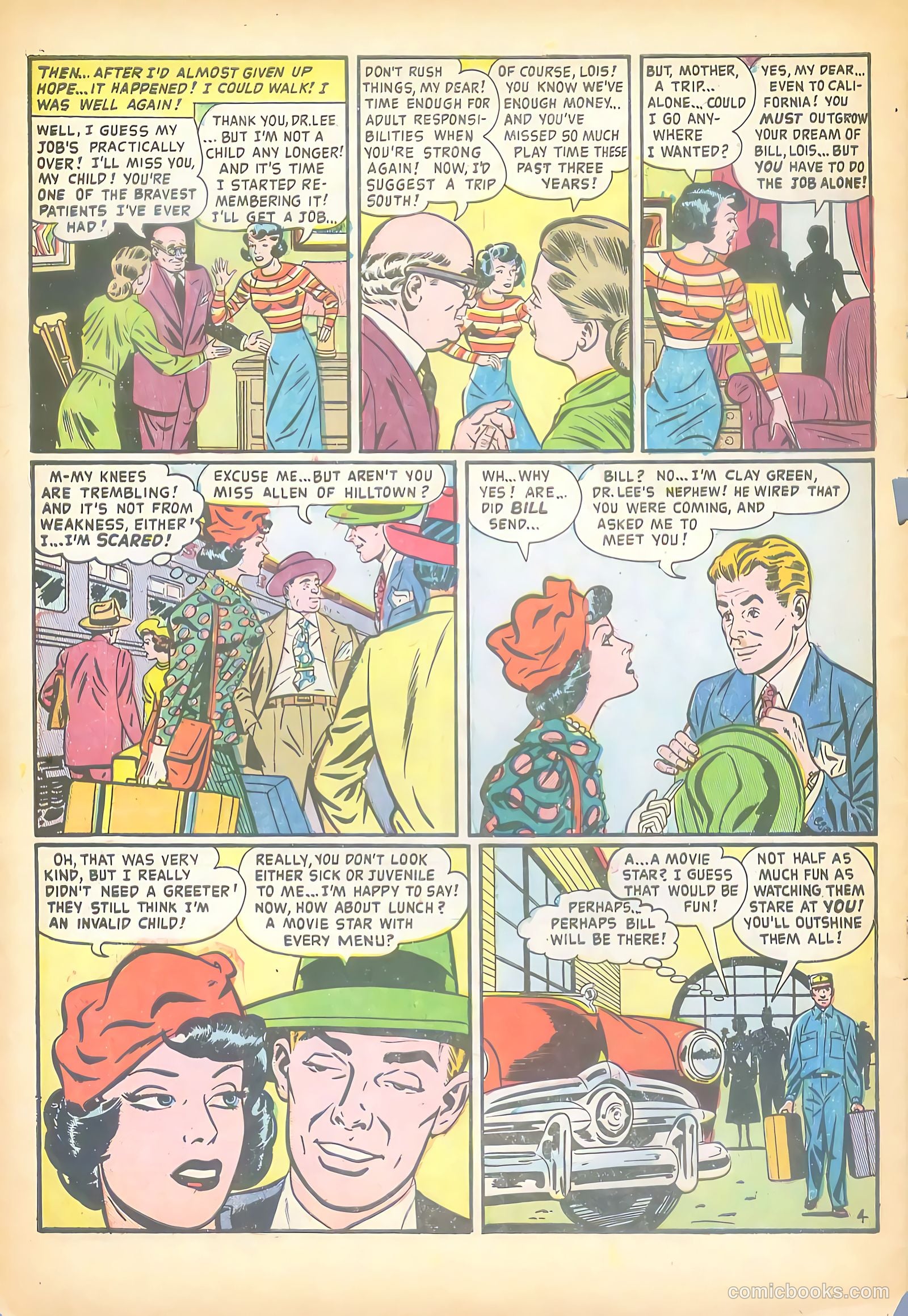 Hollywood Secrets of Romance #9 (1958) — page 30 of 36