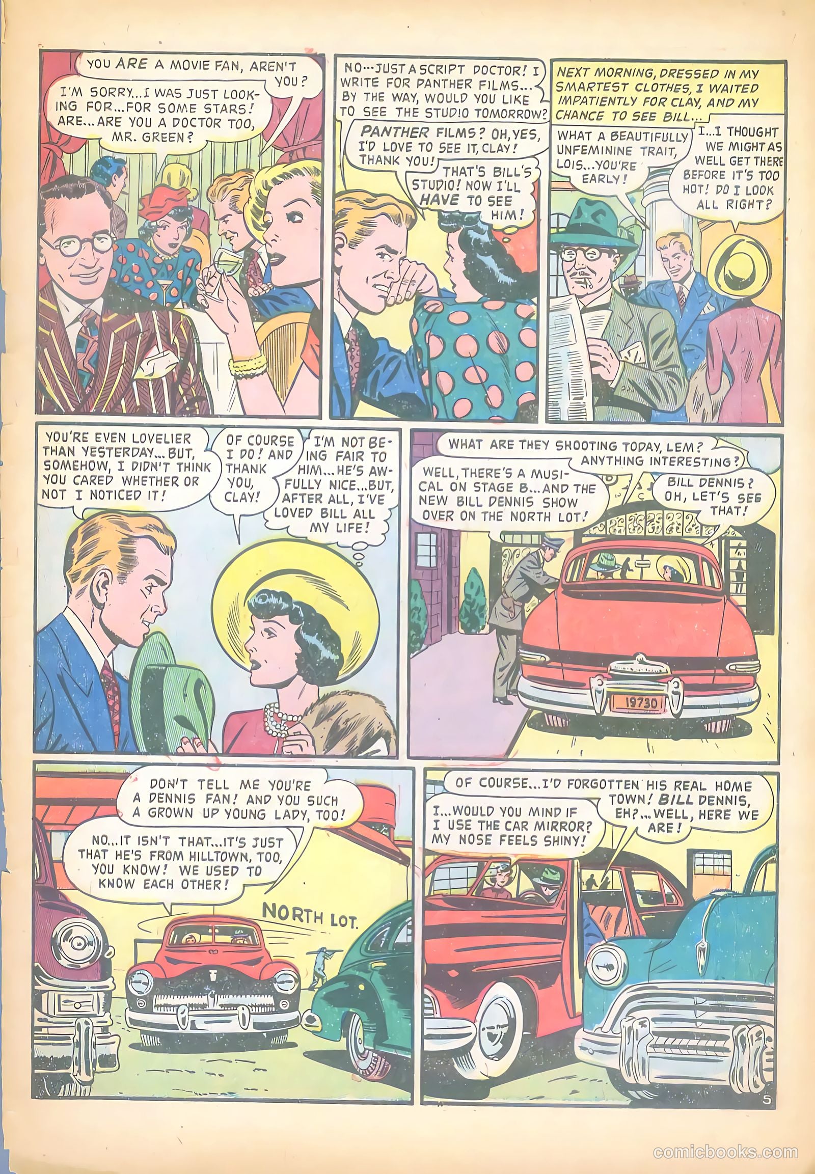 Hollywood Secrets of Romance #9 (1958) — page 31 of 36