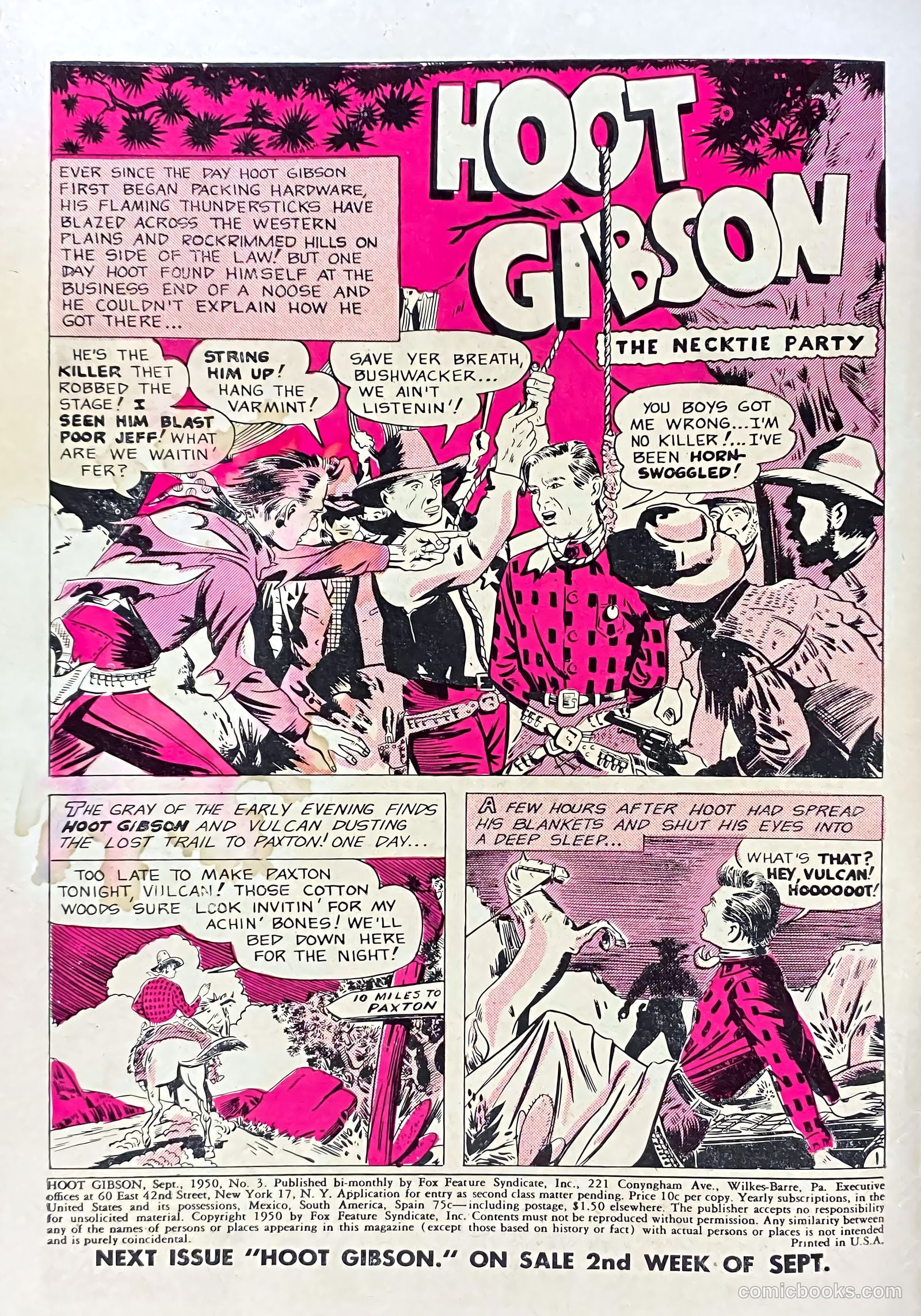 Hoot Gibson #3 (1950) — page 2 of 35