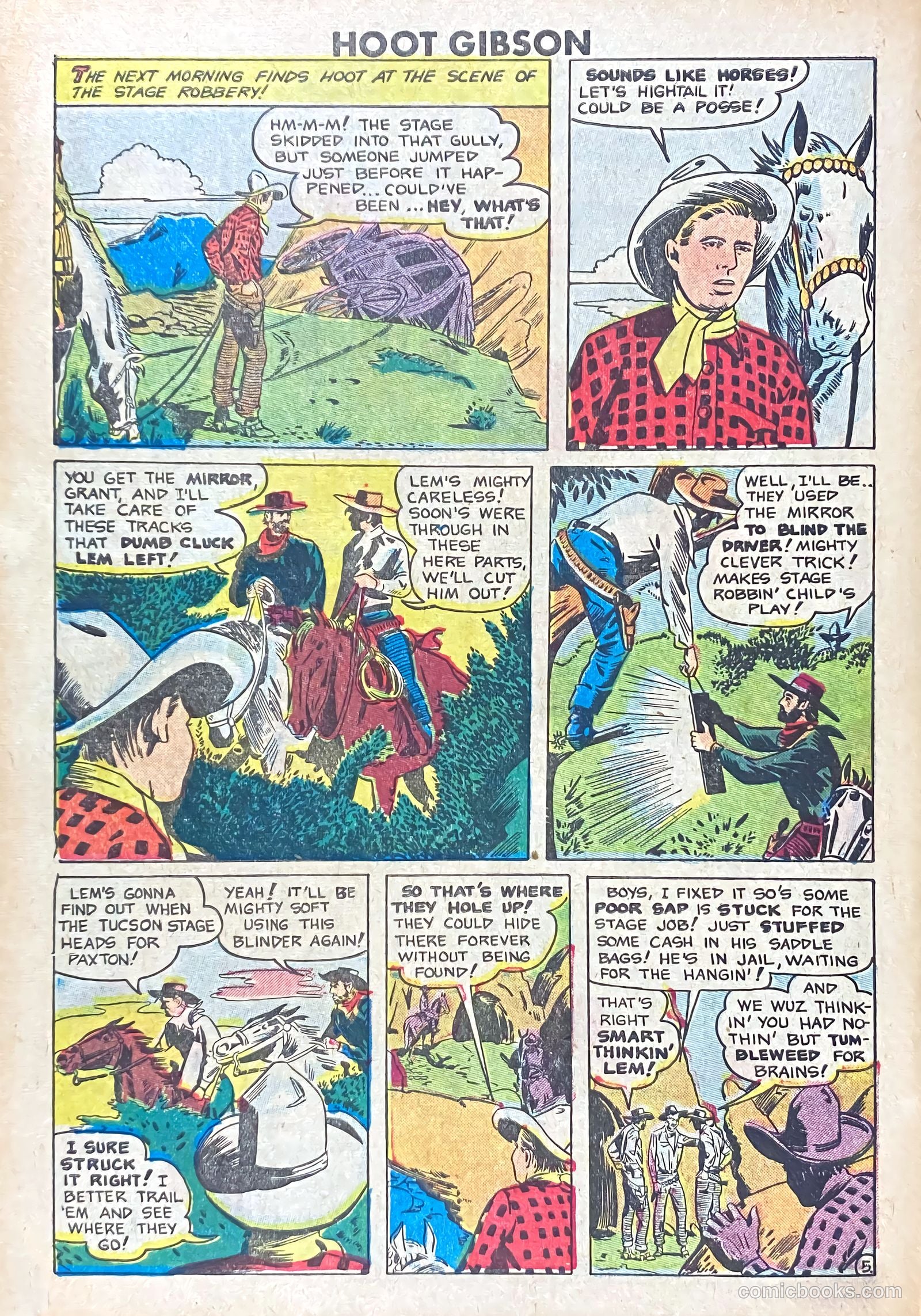 Hoot Gibson #3 (1950) — page 6 of 35