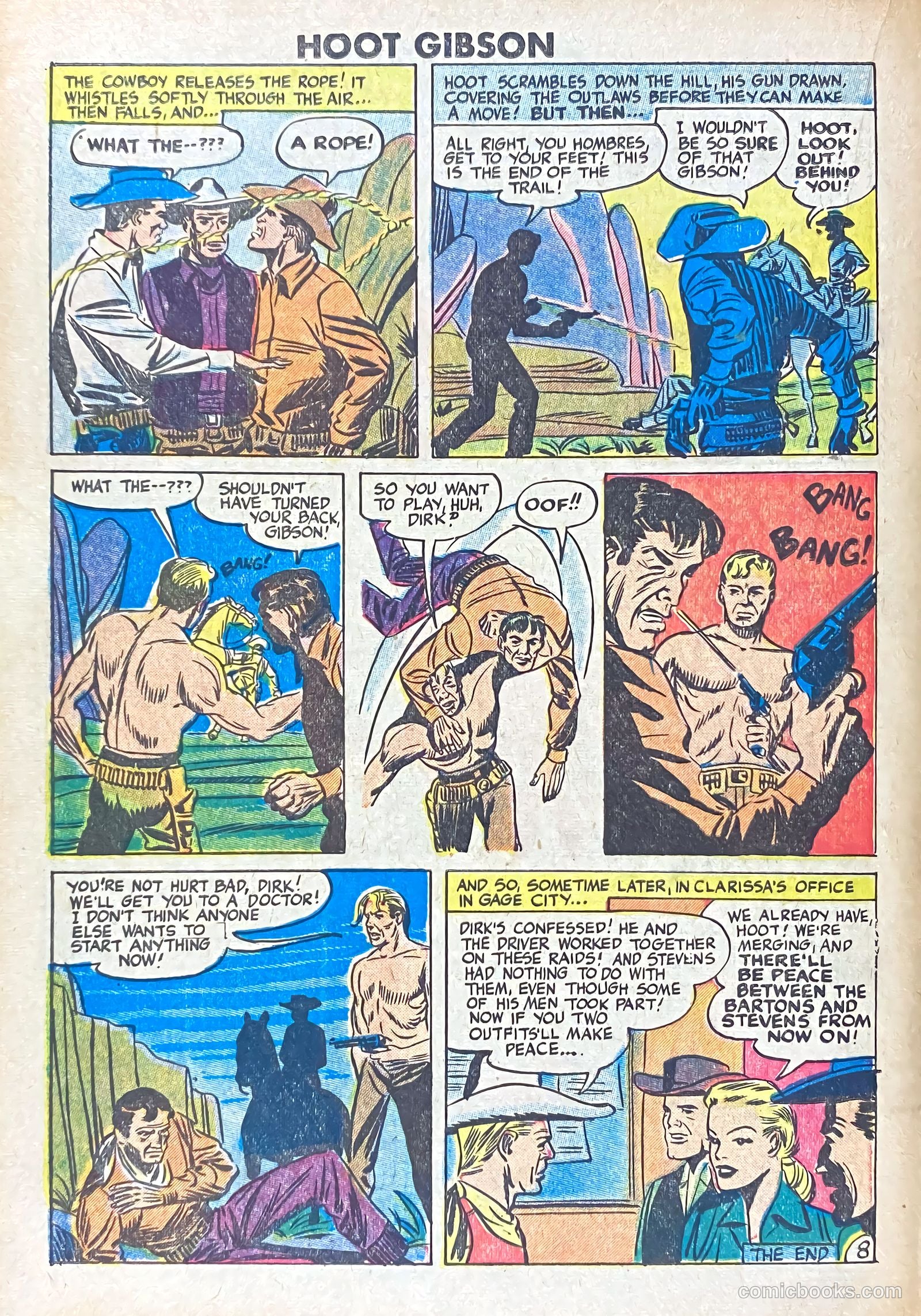 Hoot Gibson #3 (1950) — page 18 of 35