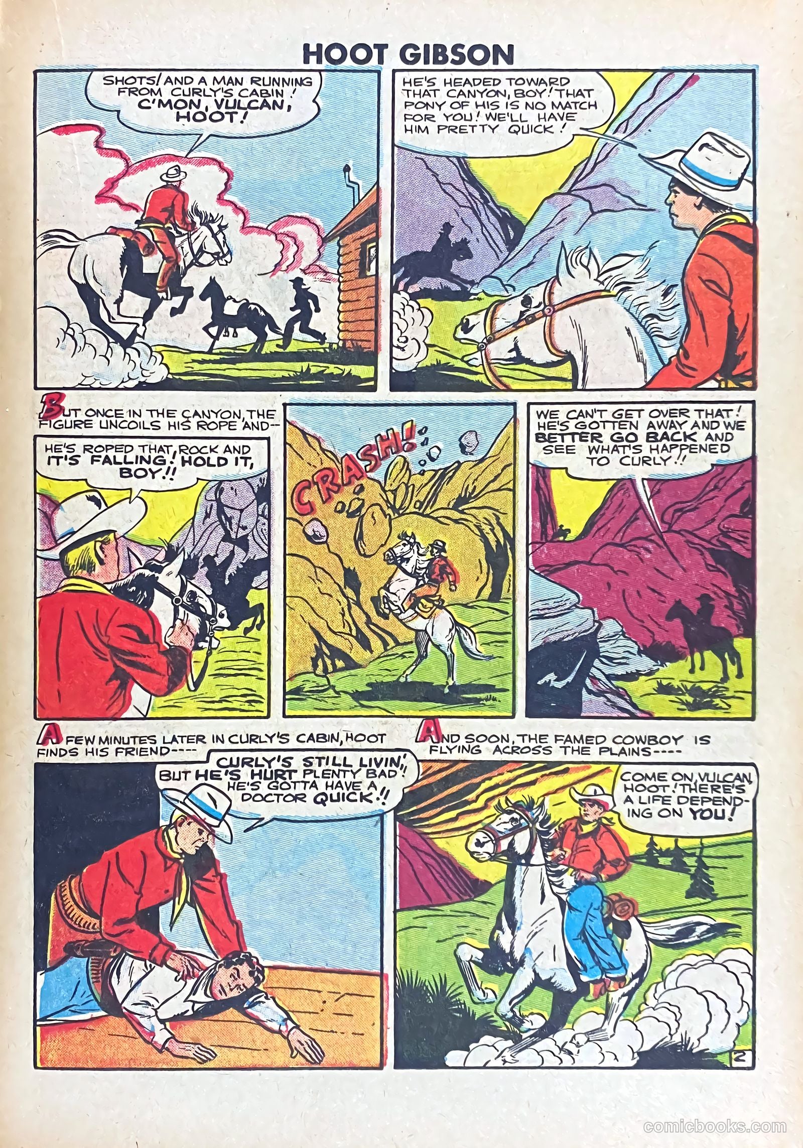Hoot Gibson #3 (1950) — page 21 of 35